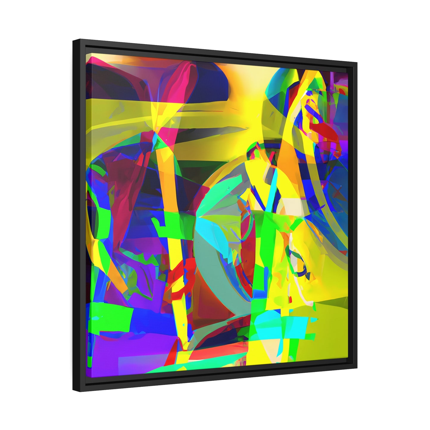 Future Graffiti 15 - on Framed Canvas