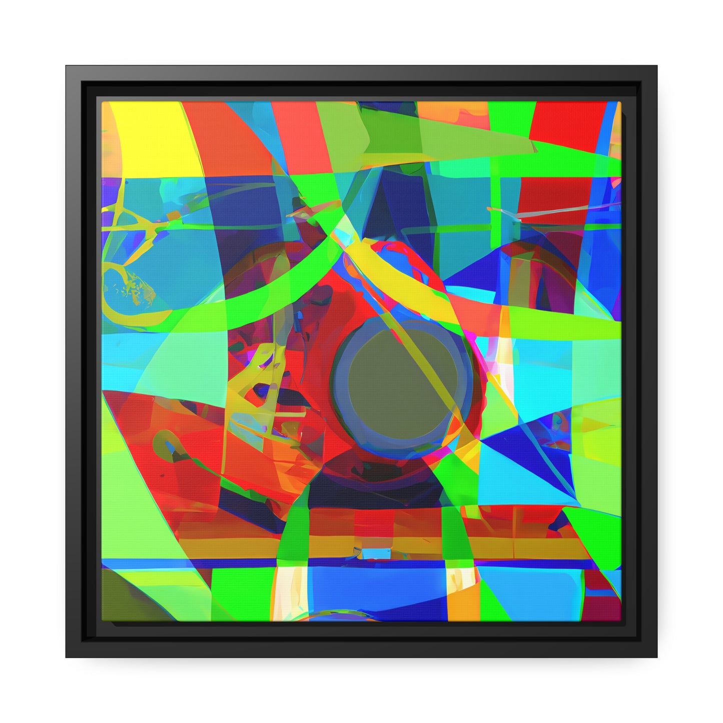 Future Graffiti 20 - on Framed Canvas