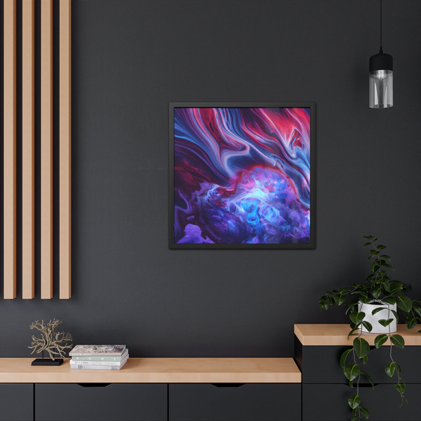 Quantum Euphoria 2 - on Framed Print