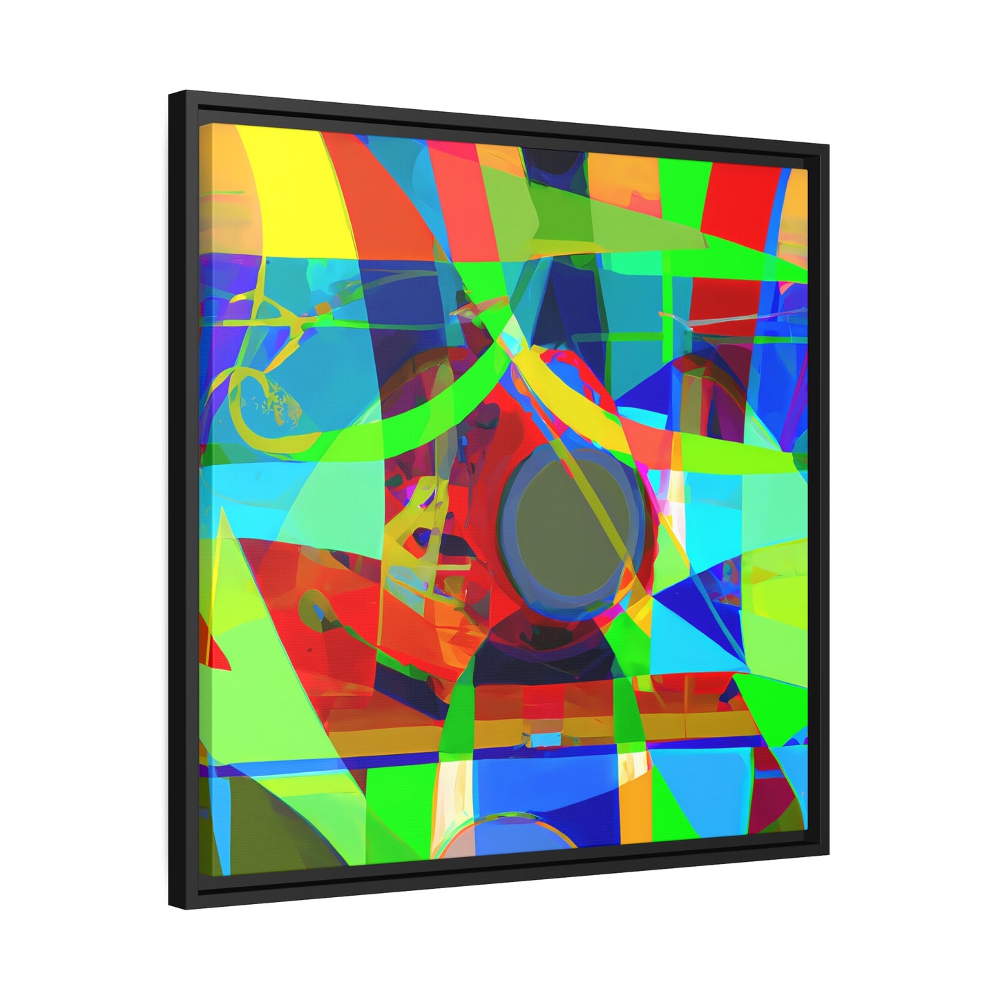 Future Graffiti 20 - on Framed Canvas