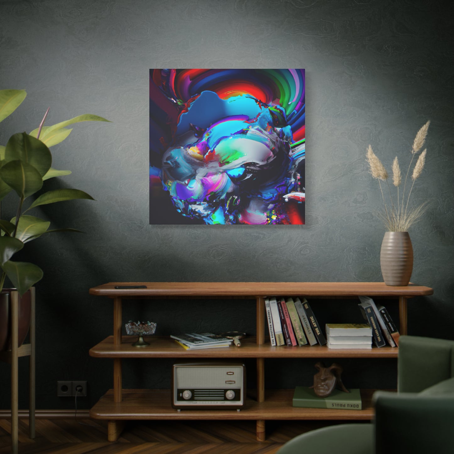 Neon Nexus 4 - on Canvas