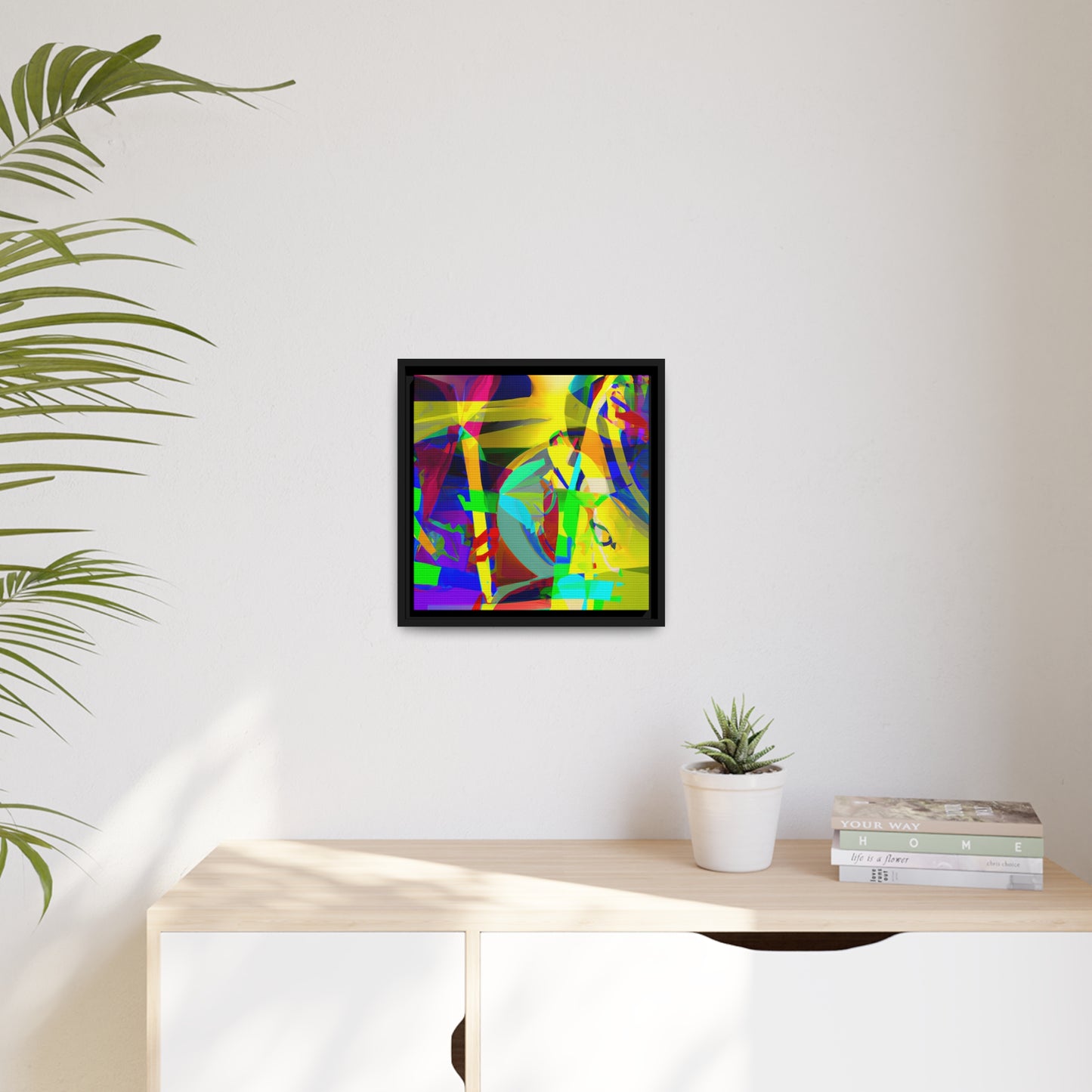 Future Graffiti 15 - on Framed Canvas