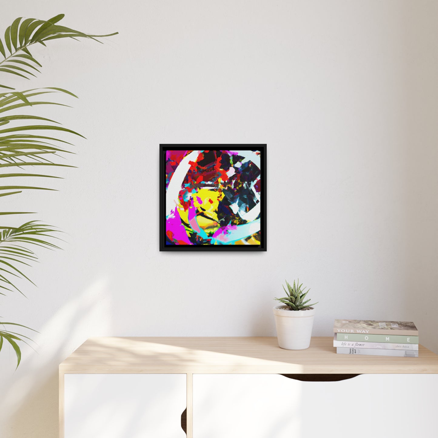 Future Graffiti 22 - on Framed Canvas