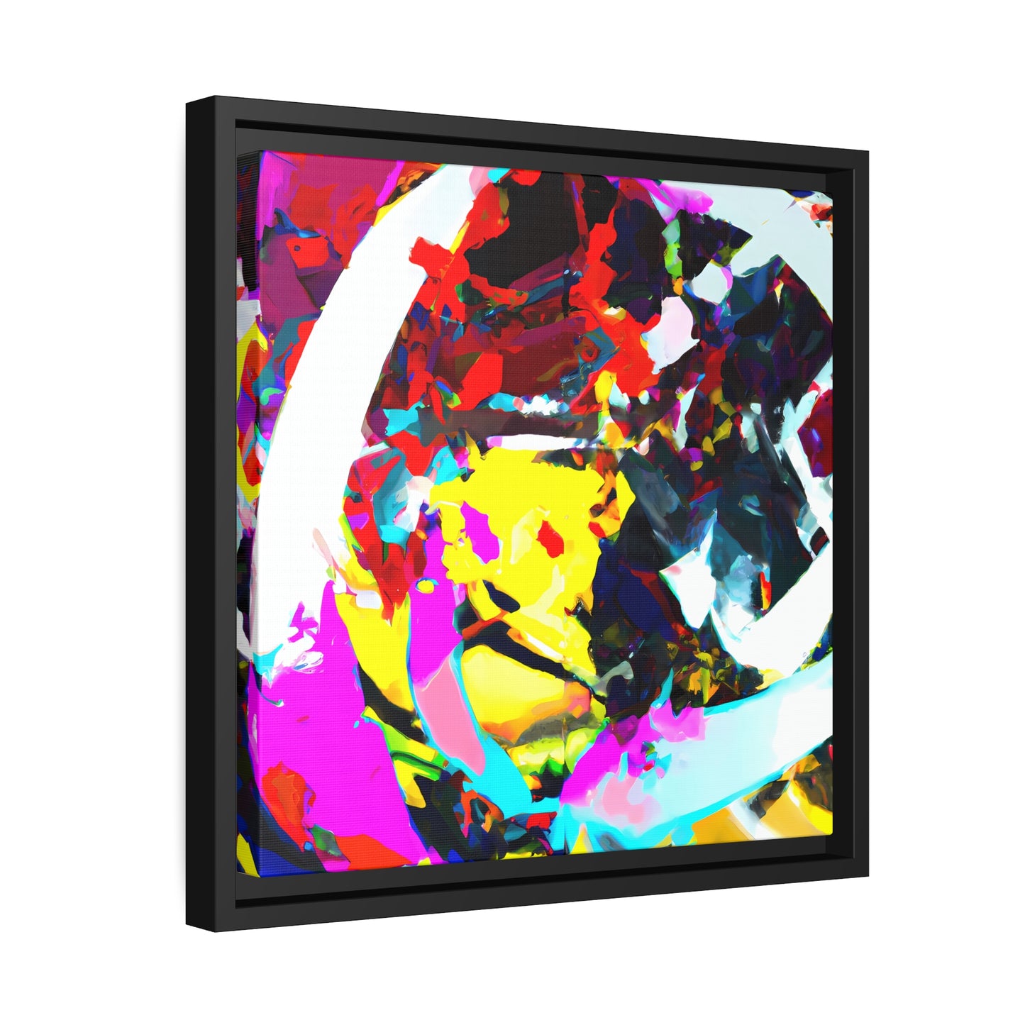 Future Graffiti 22 - on Framed Canvas