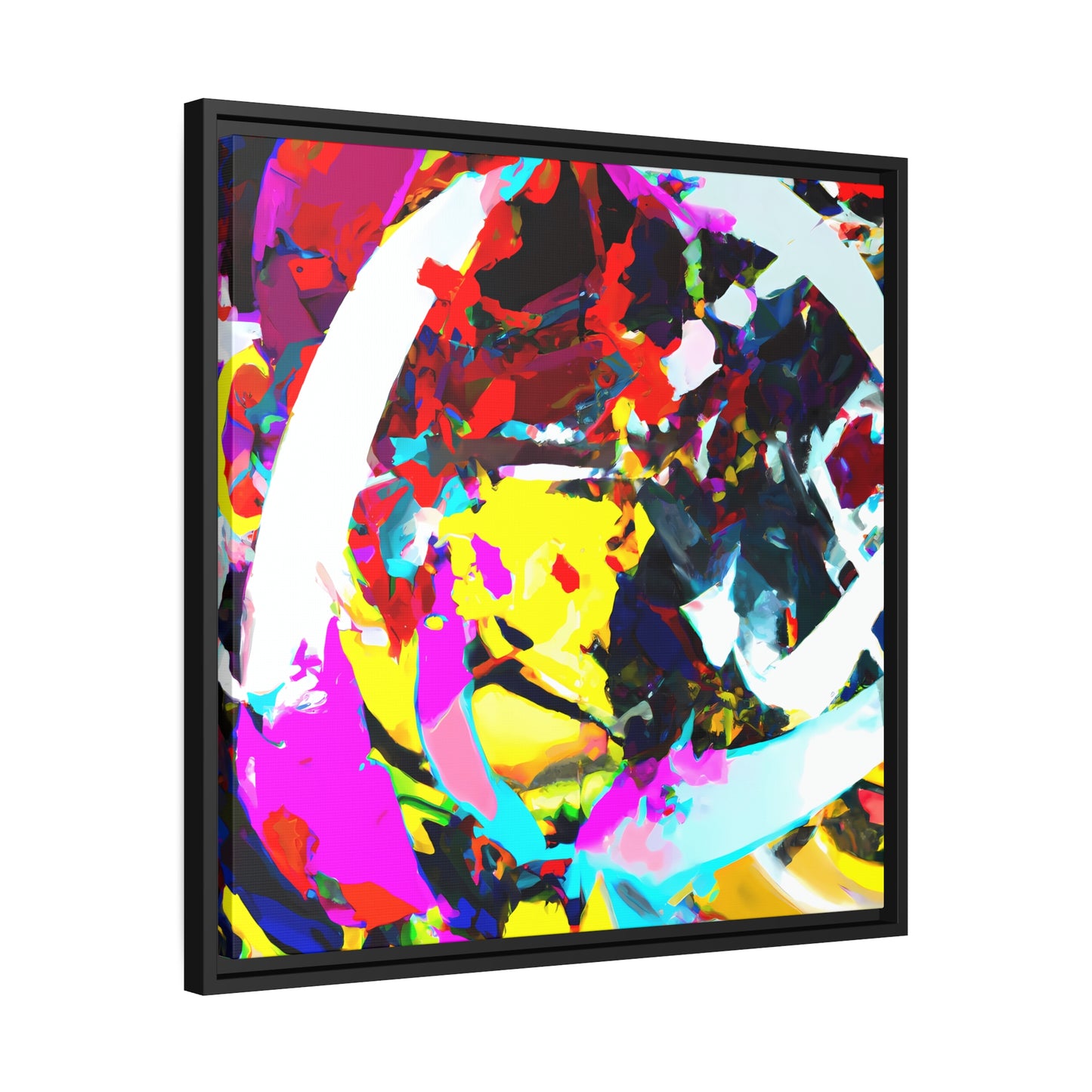 Future Graffiti 22 - on Framed Canvas