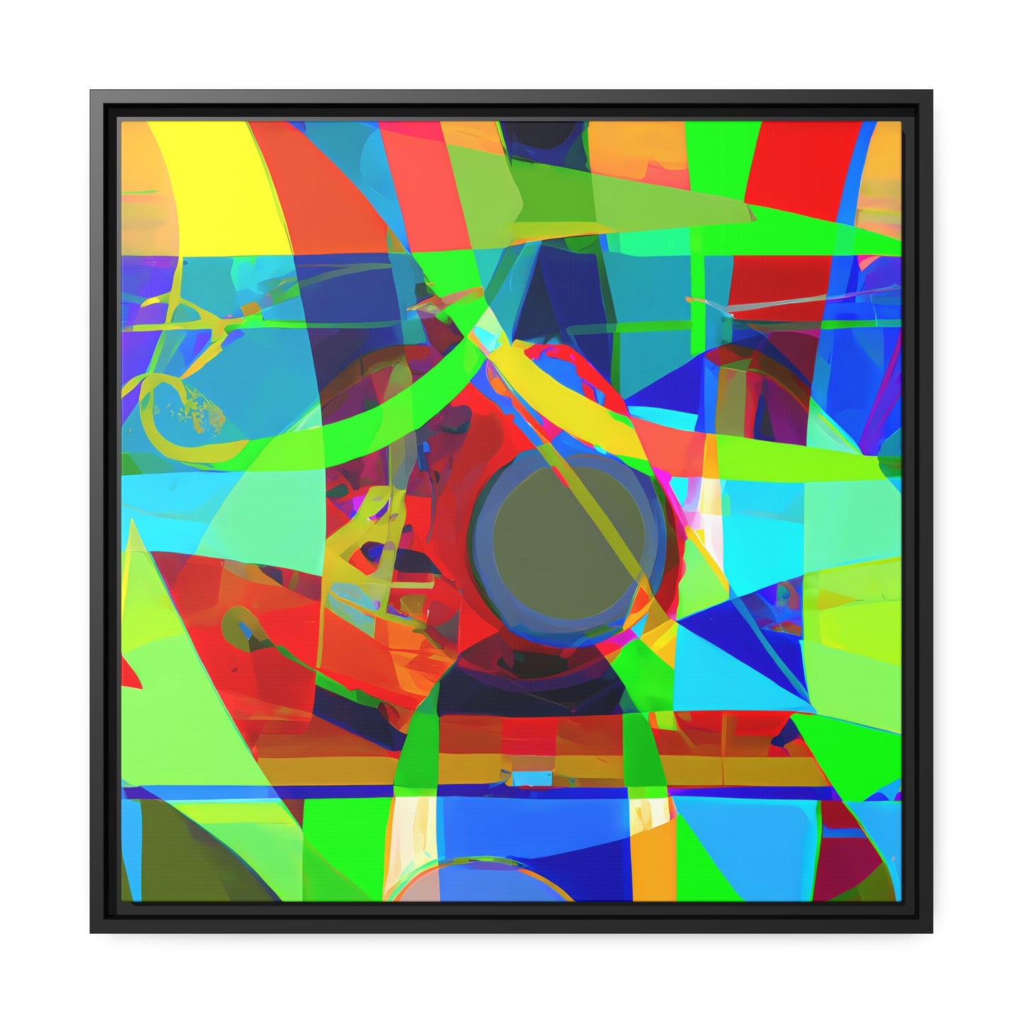 Future Graffiti 20 - on Framed Canvas