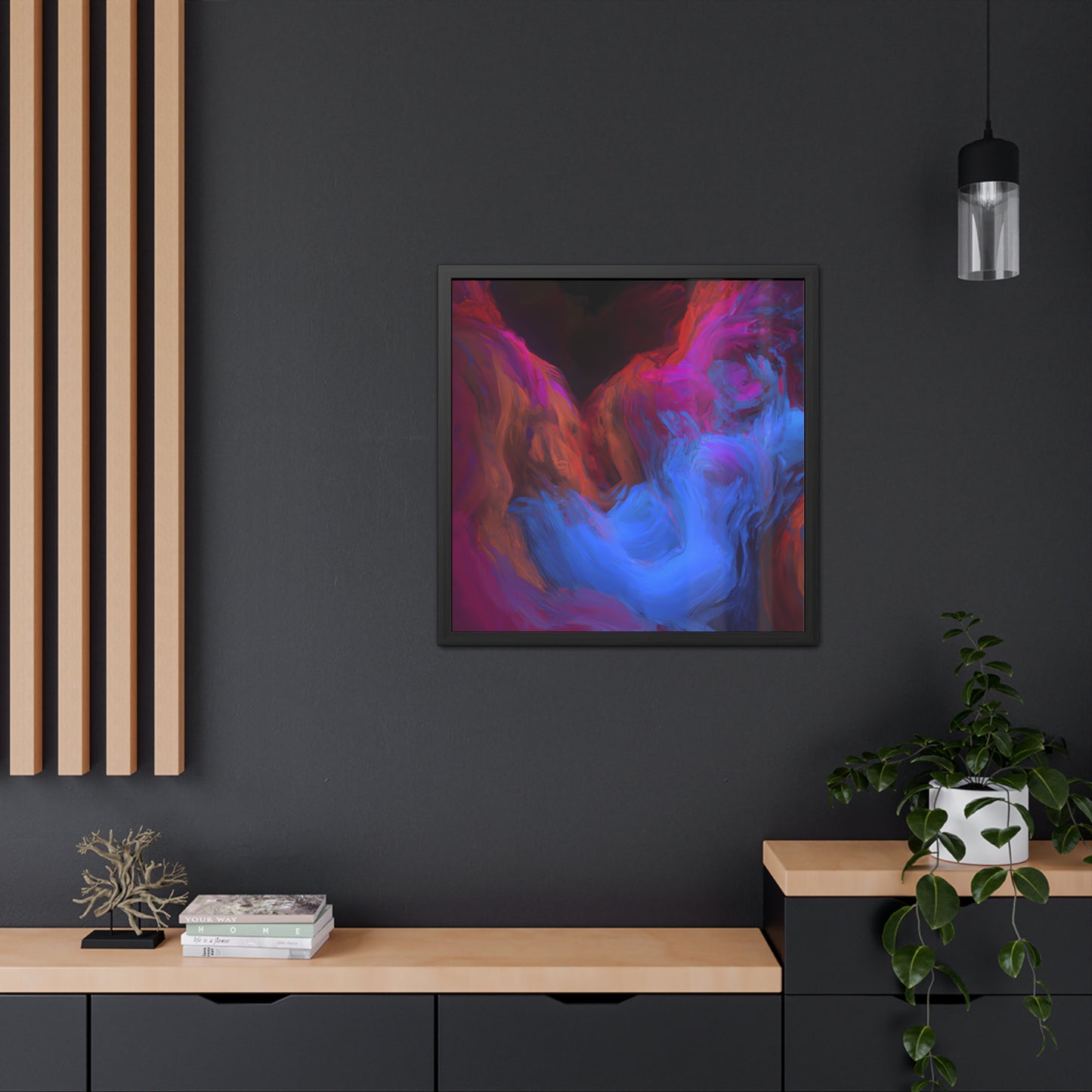 Quantum Euphoria 8 - on Framed Print