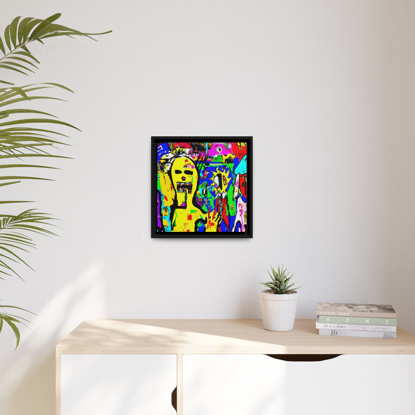 Future Graffiti 24 - on Framed Canvas