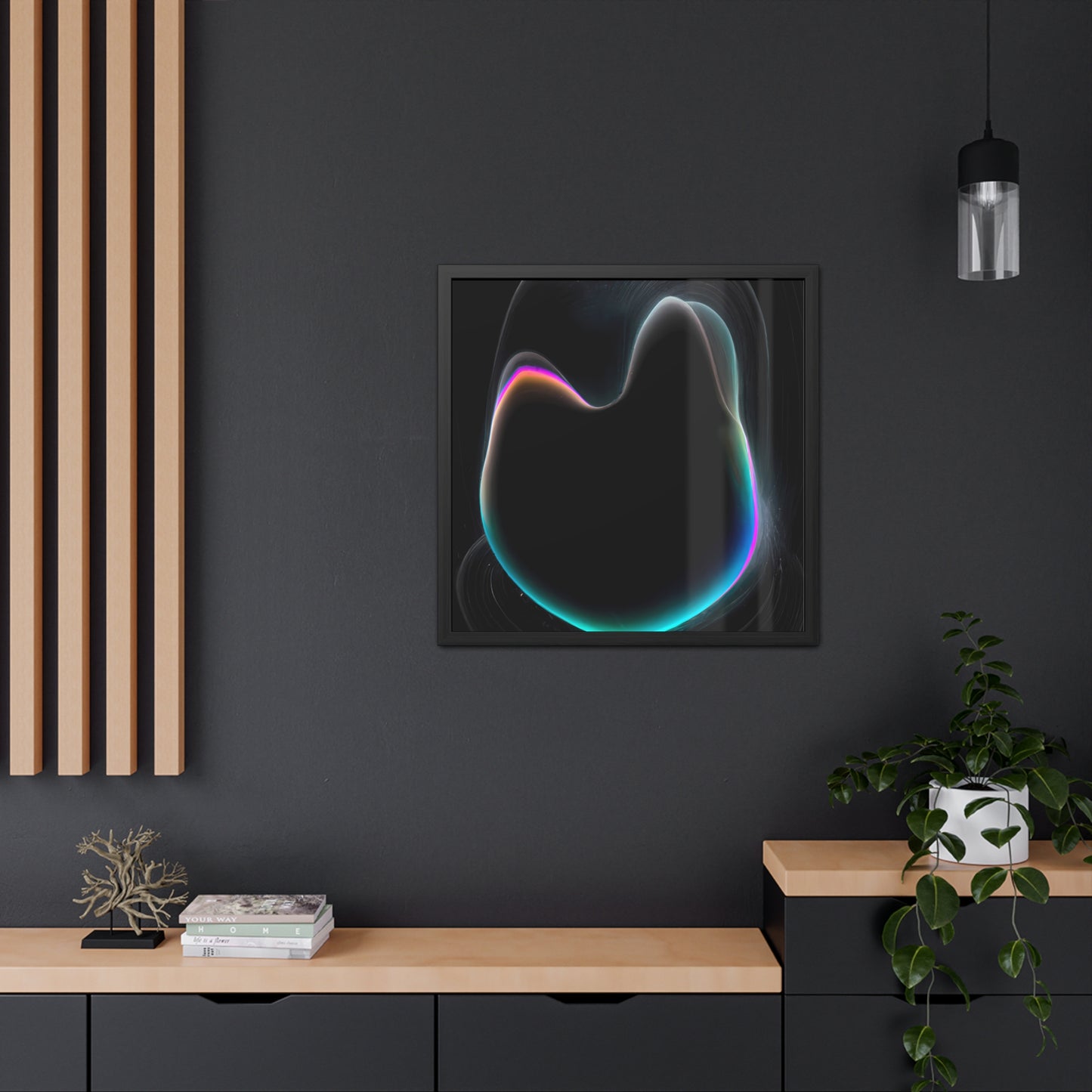 Temporal Flux 4 - on Framed Print