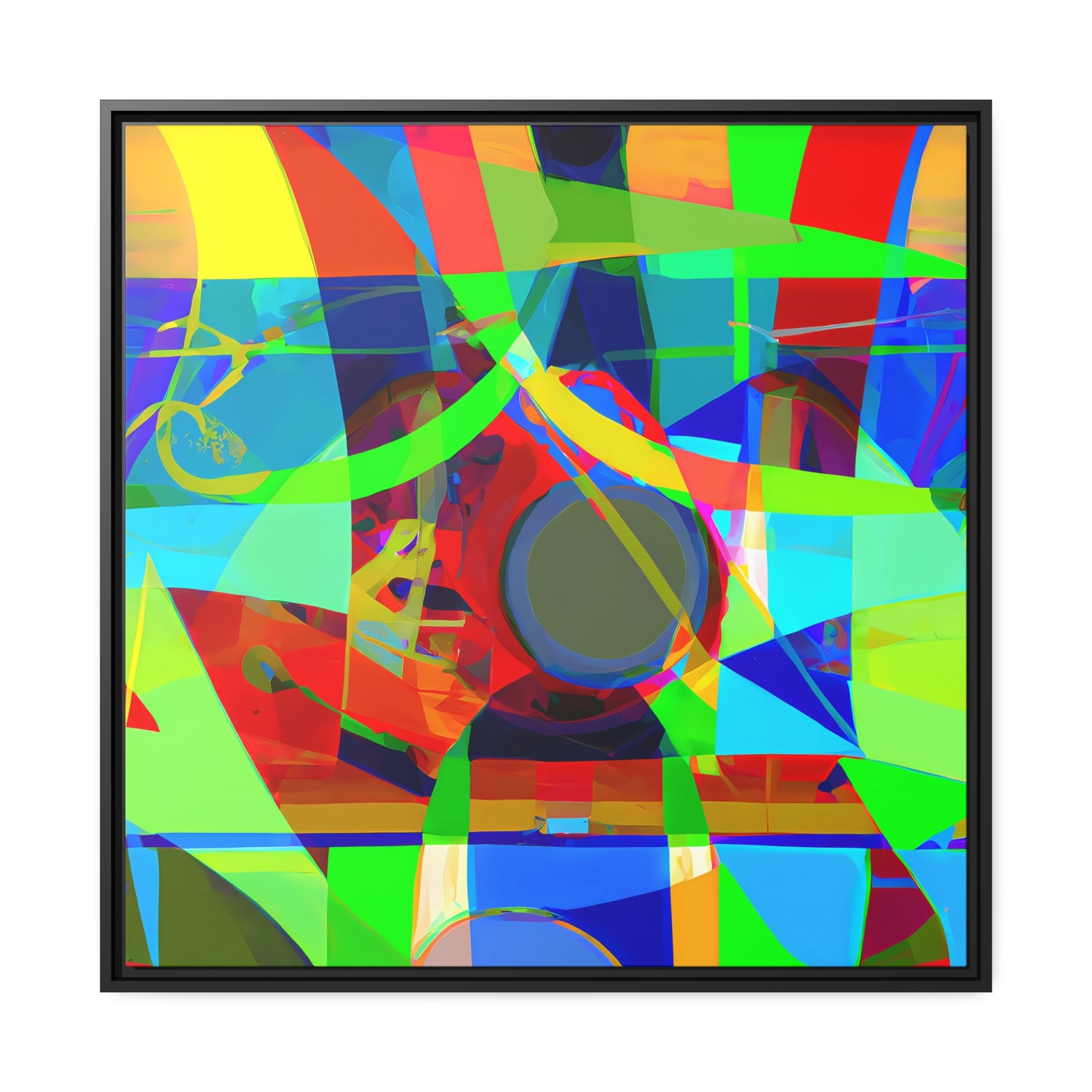 Future Graffiti 20 - on Framed Canvas