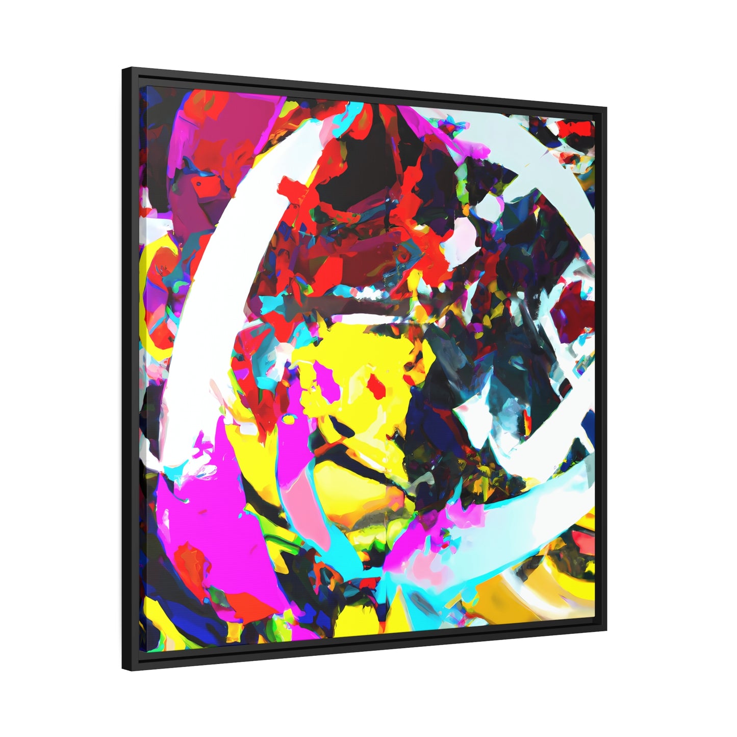 Future Graffiti 22 - on Framed Canvas