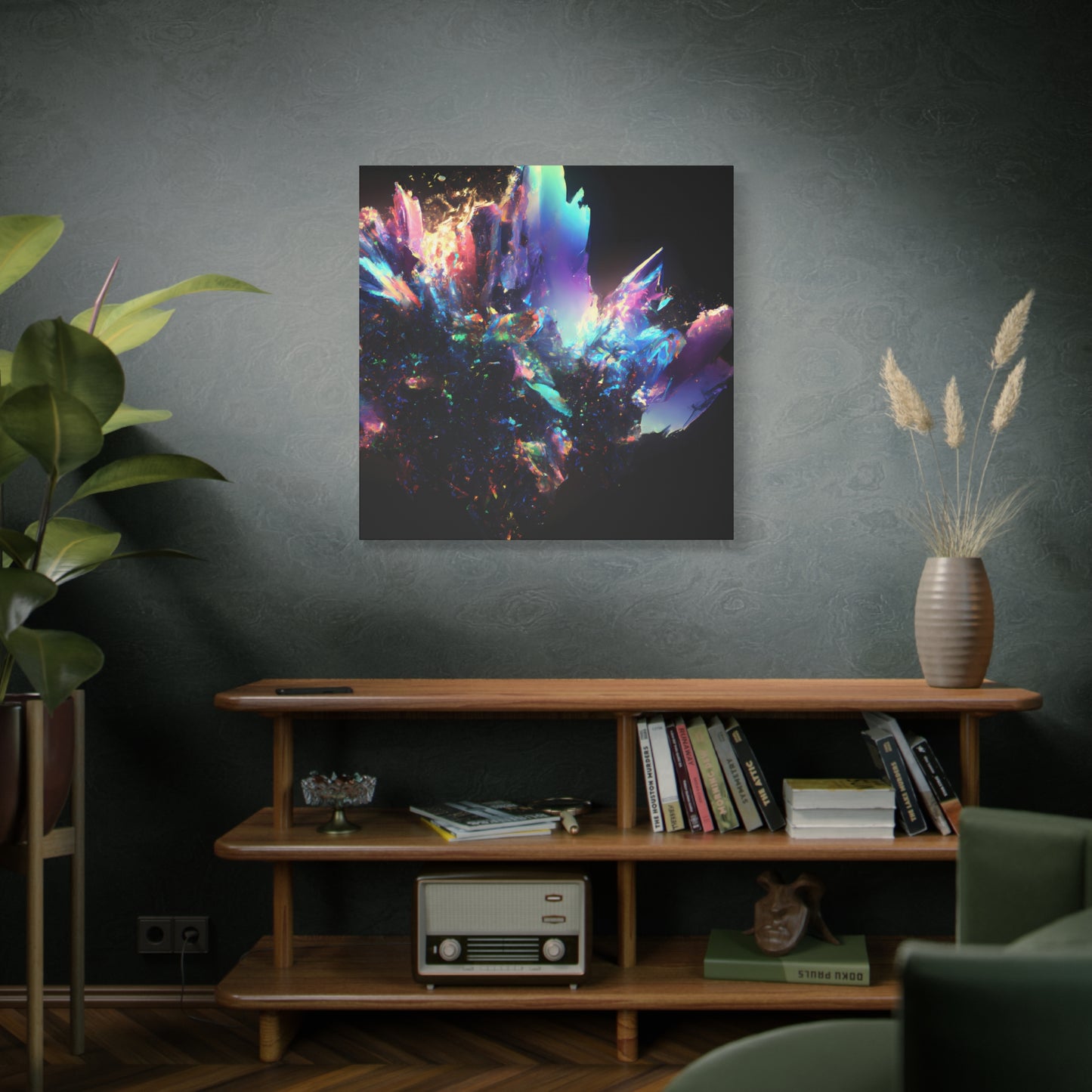 Neon Nexus 12 - on Canvas