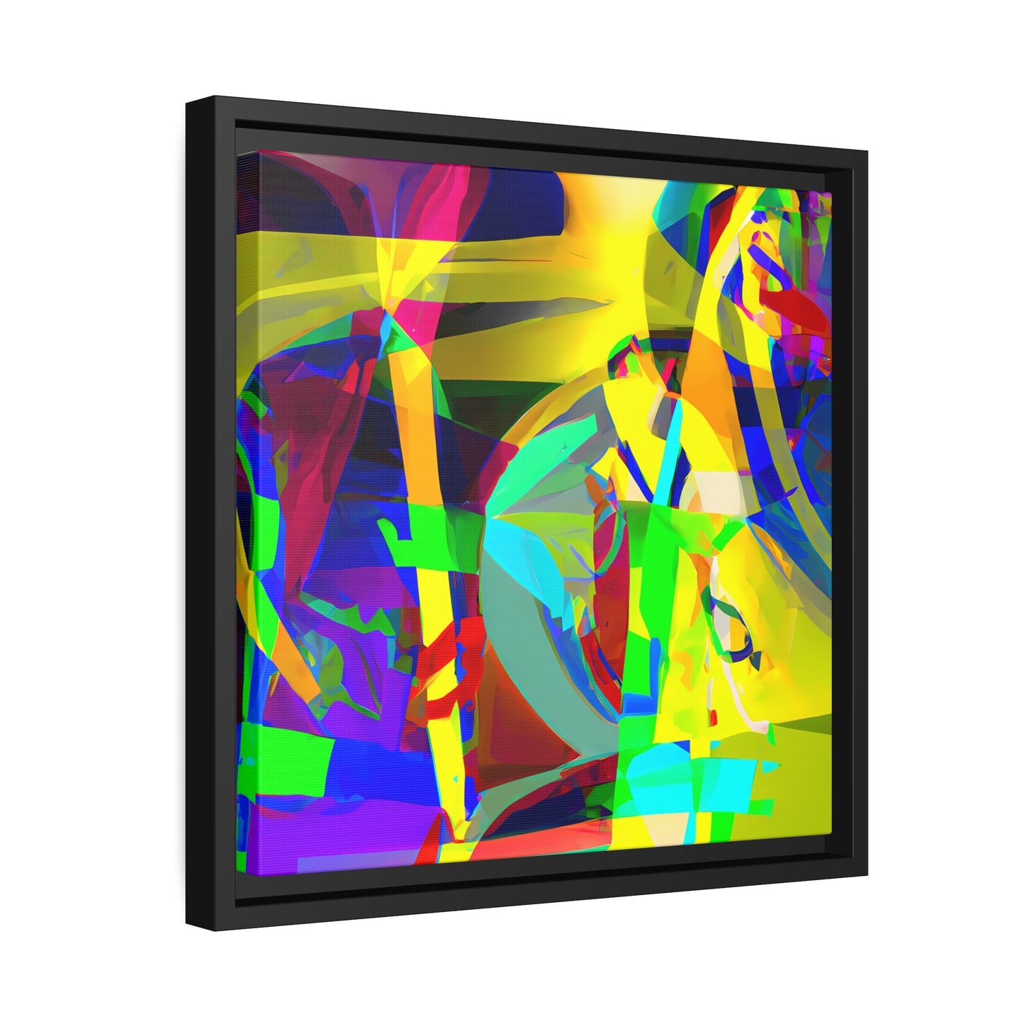 Future Graffiti 15 - on Framed Canvas