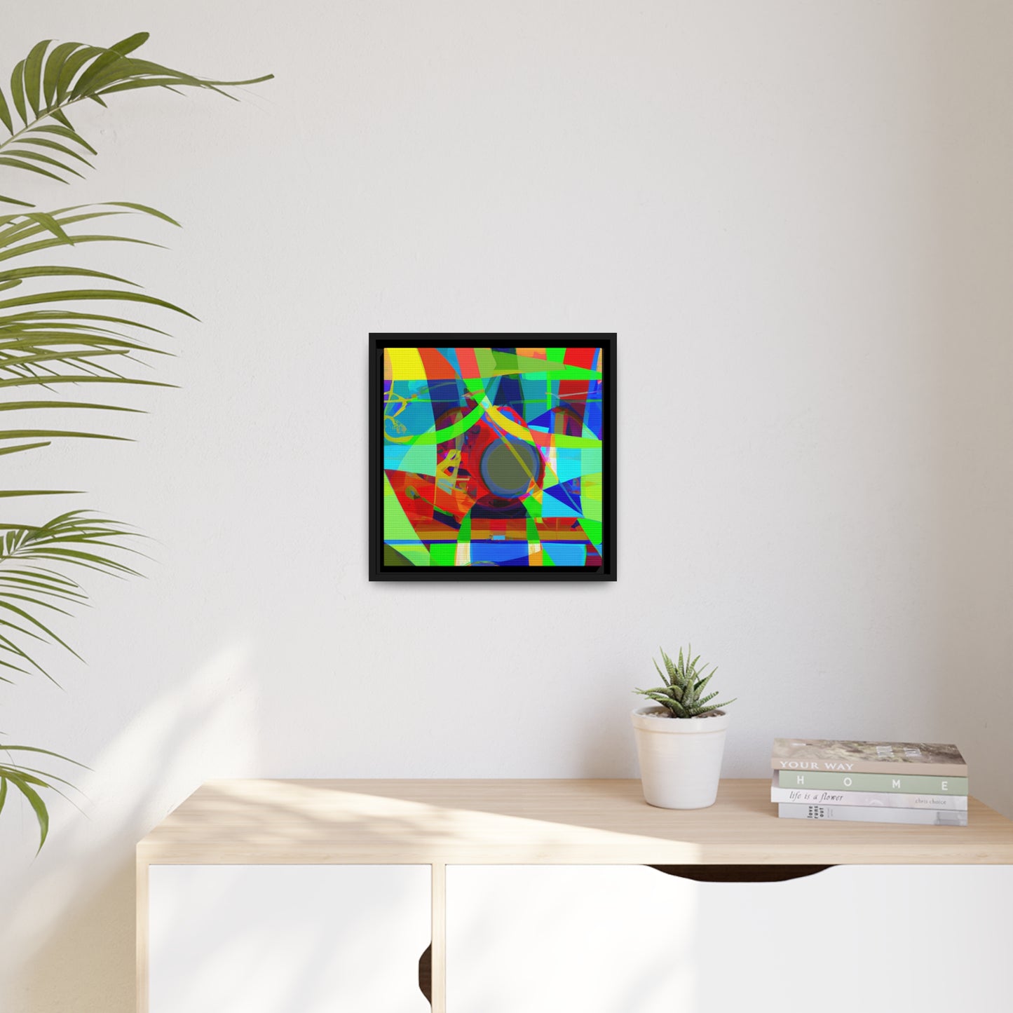 Future Graffiti 20 - on Framed Canvas