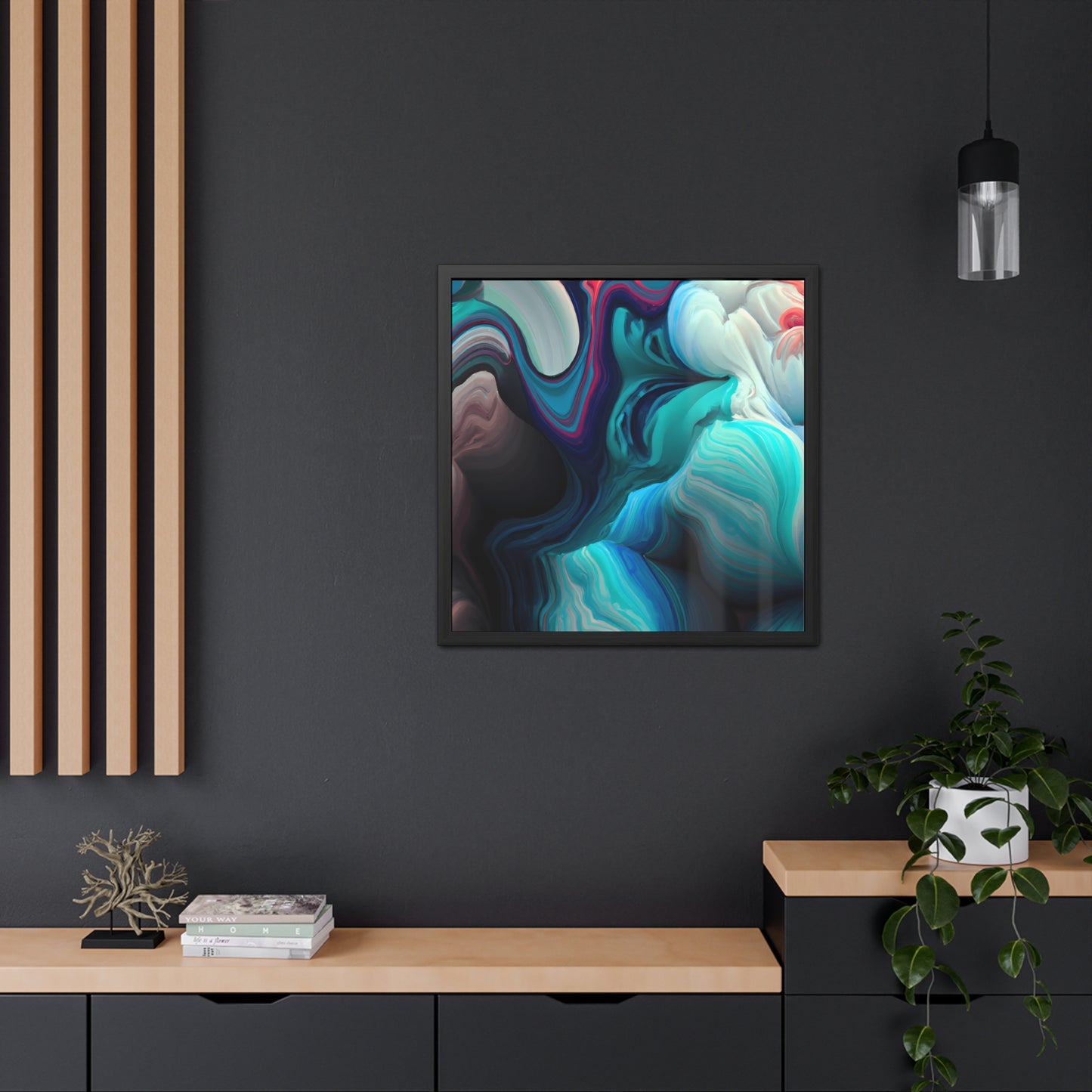 Quantum Euphoria 19 - on Framed Print