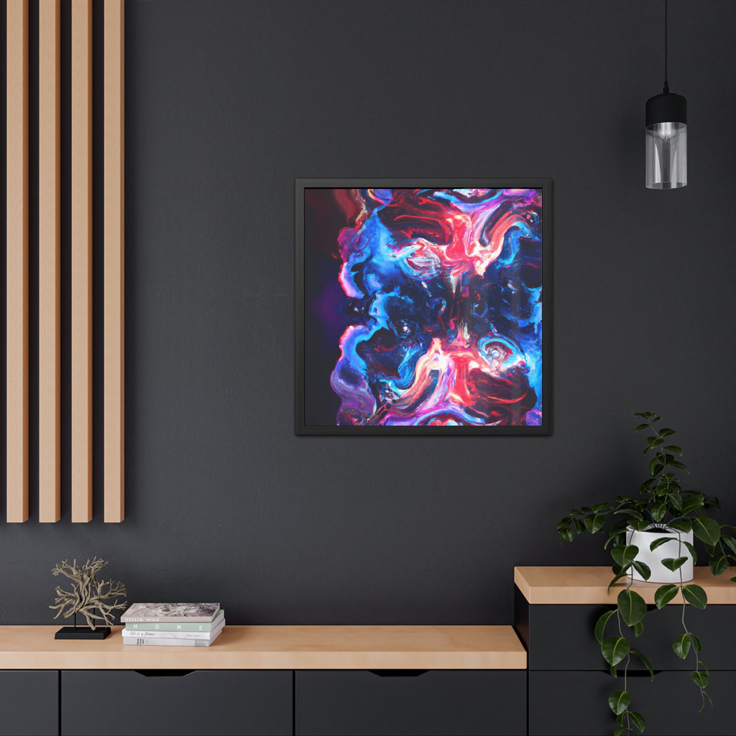 Quantum Euphoria 5 - on Framed Print