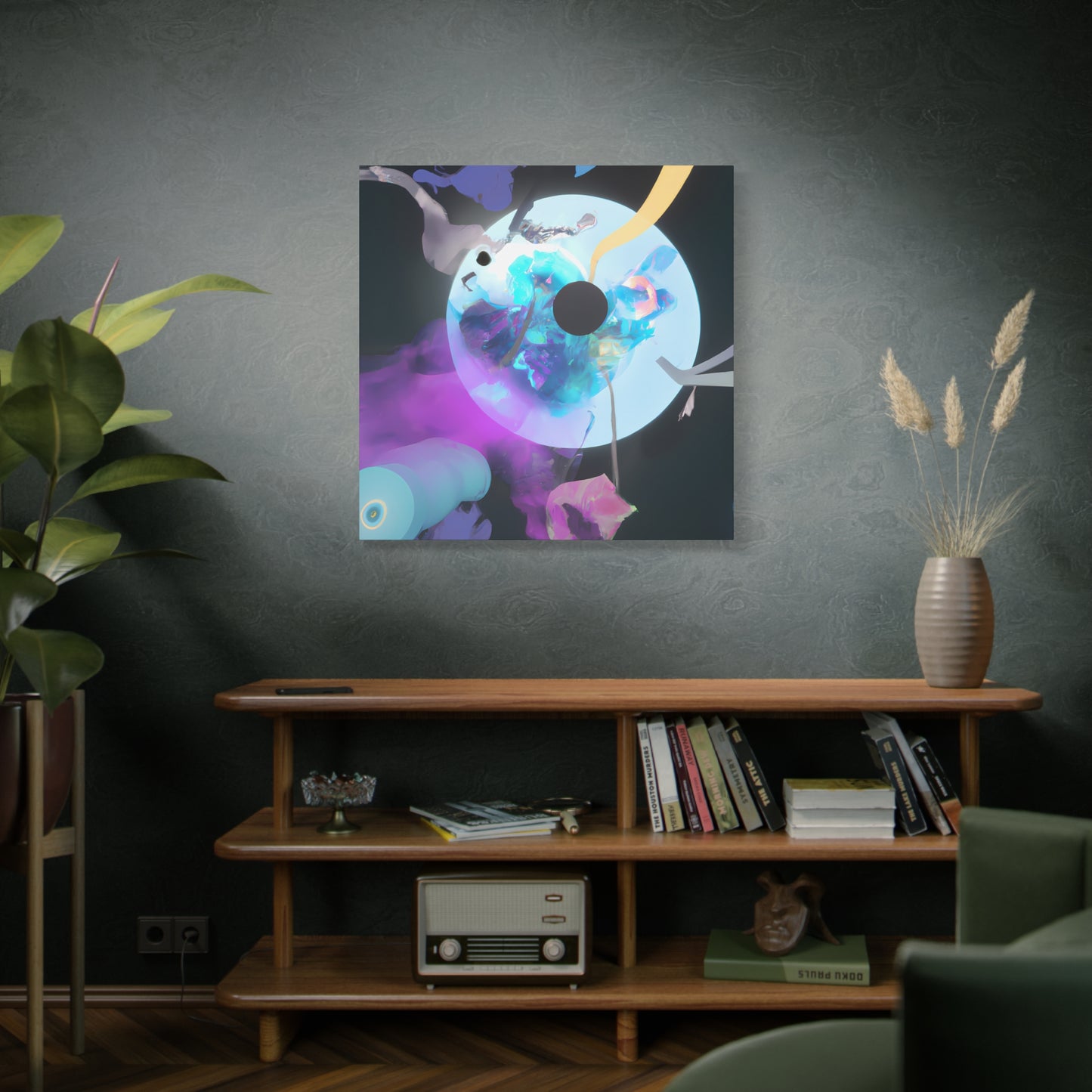 Neon Nexus 5 - on Canvas