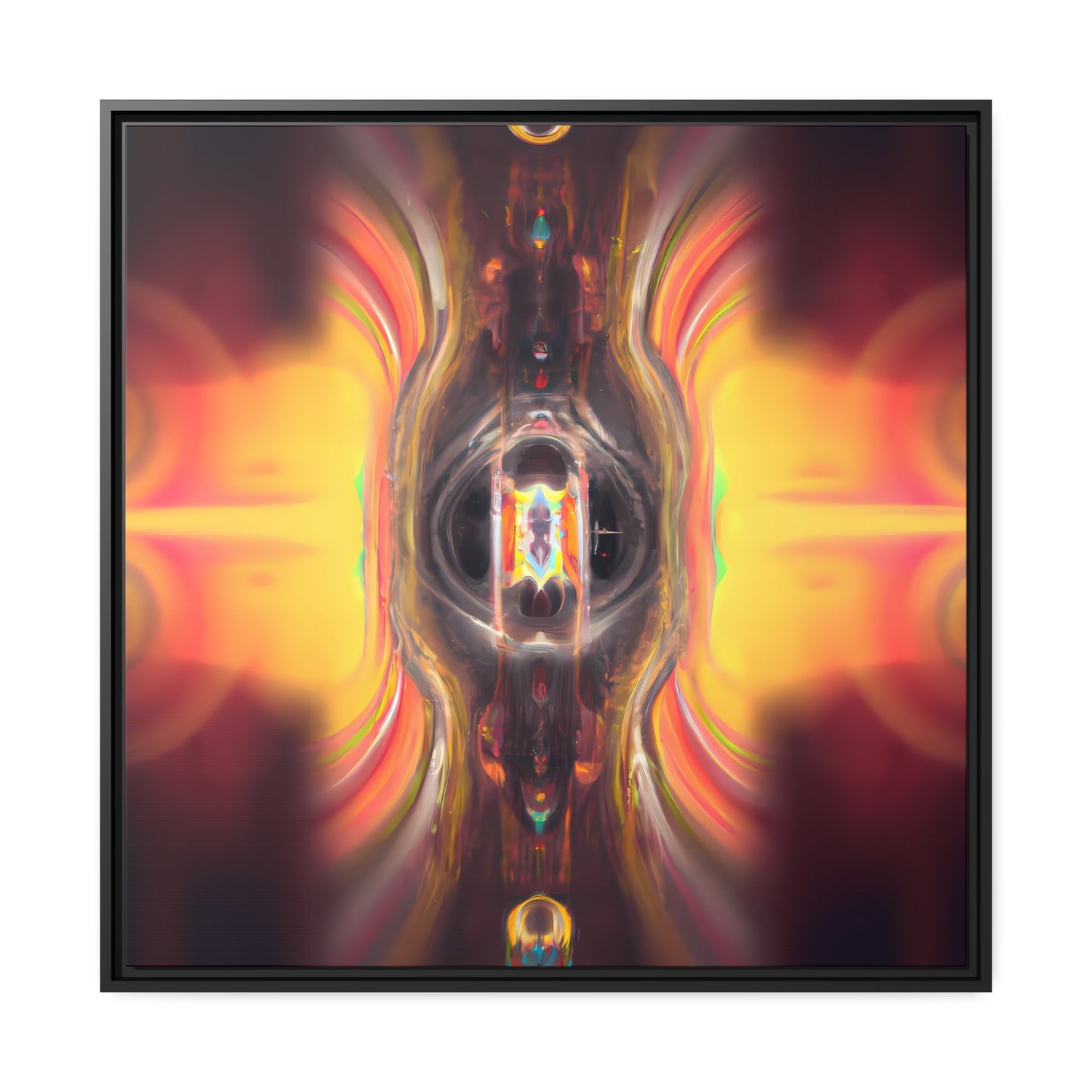 Temporal Flux 7 - on Framed Canvas