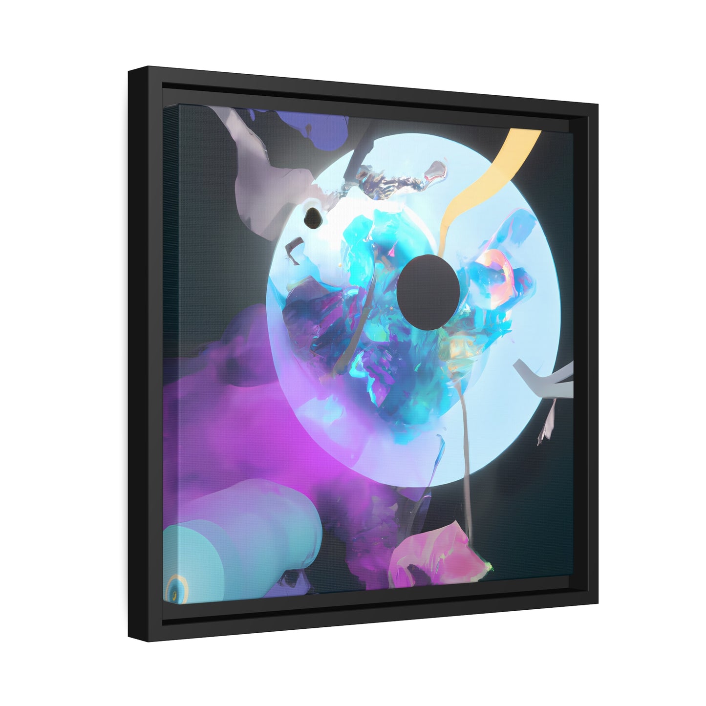 Neon Nexus 5 - on Framed Canvas