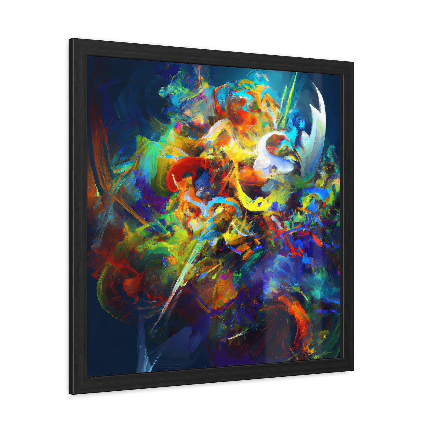 Fabstract 103 - on Framed Print