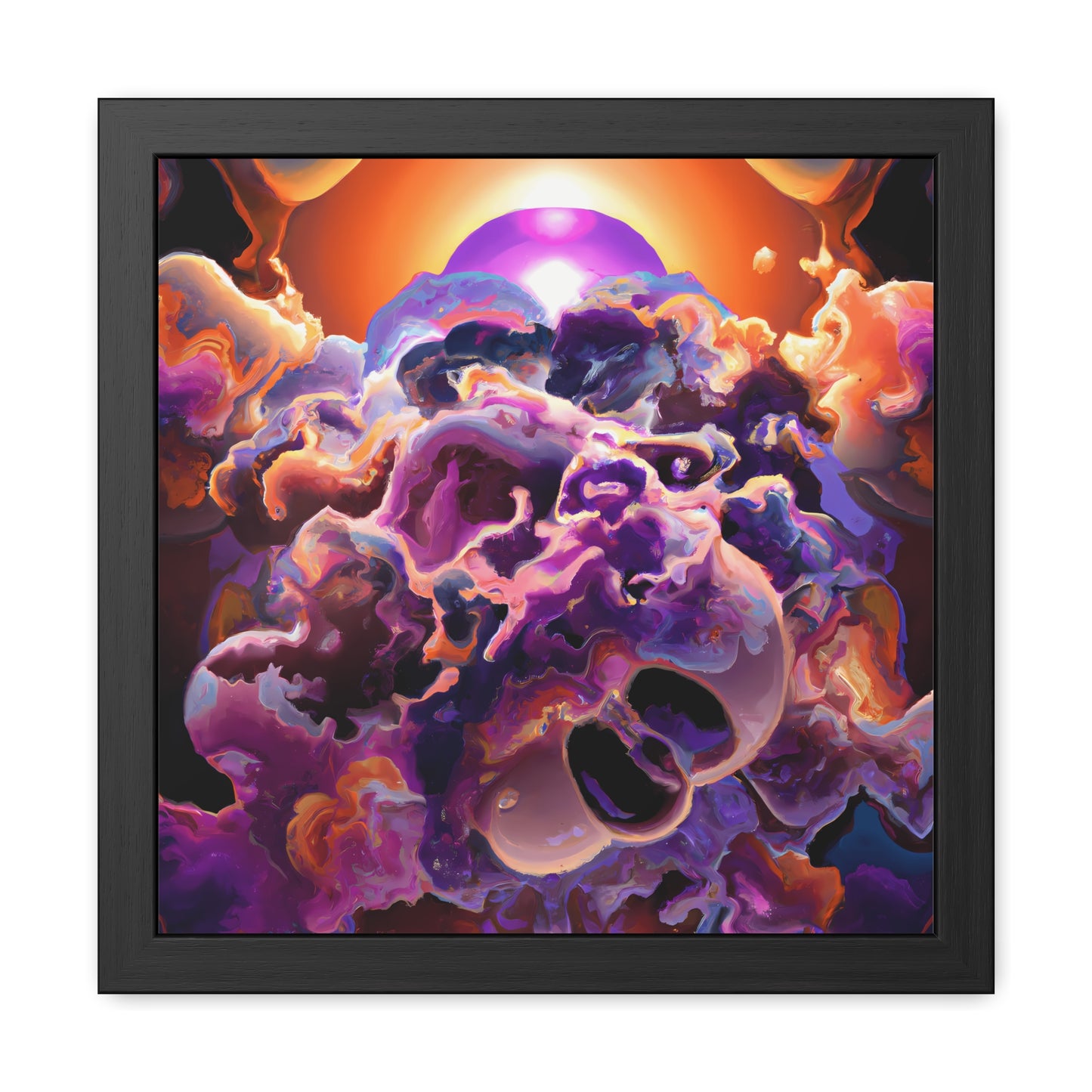 Temporal Flux 11 - on Framed Print