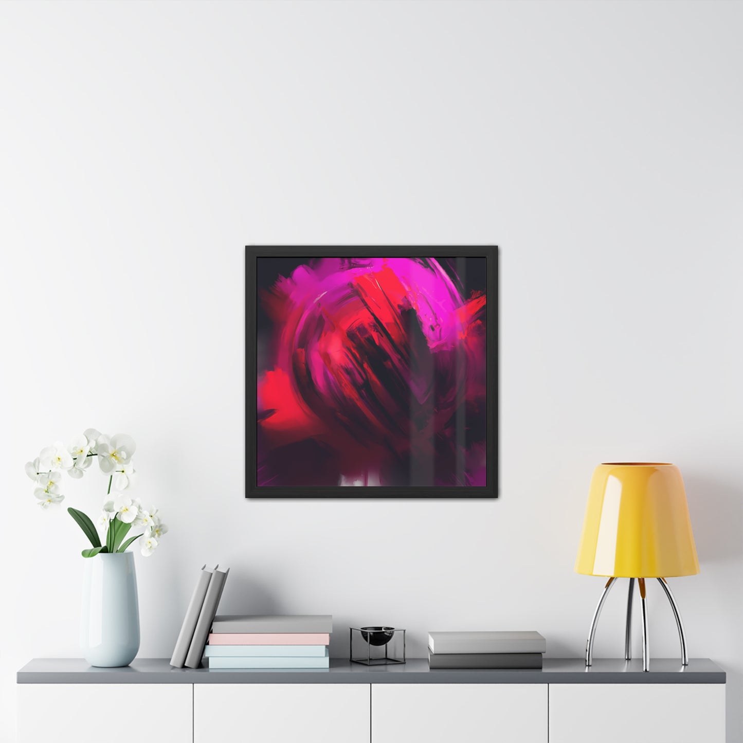 Fabstract 57 - on Framed Print