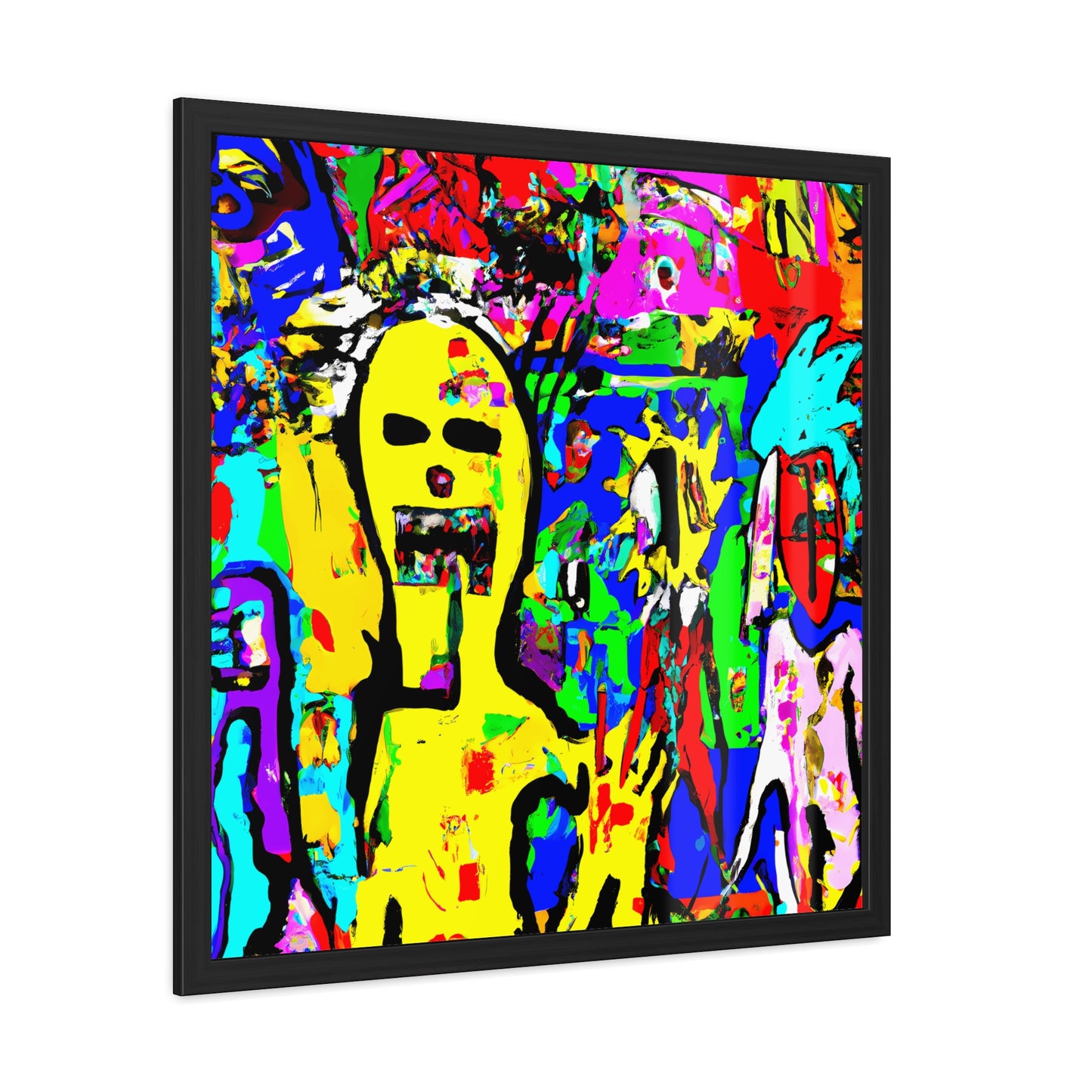 Future Graffiti 15 - on Framed Print