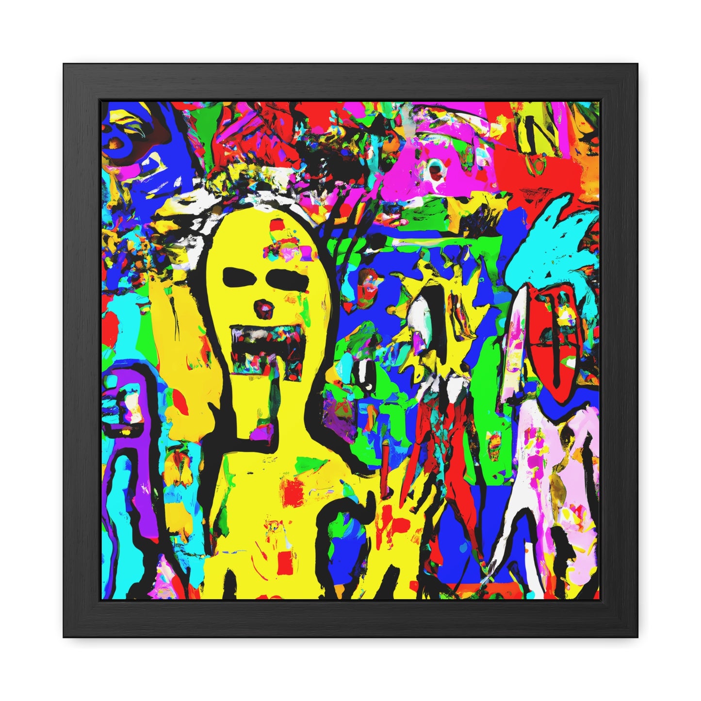 Future Graffiti 15 - on Framed Print