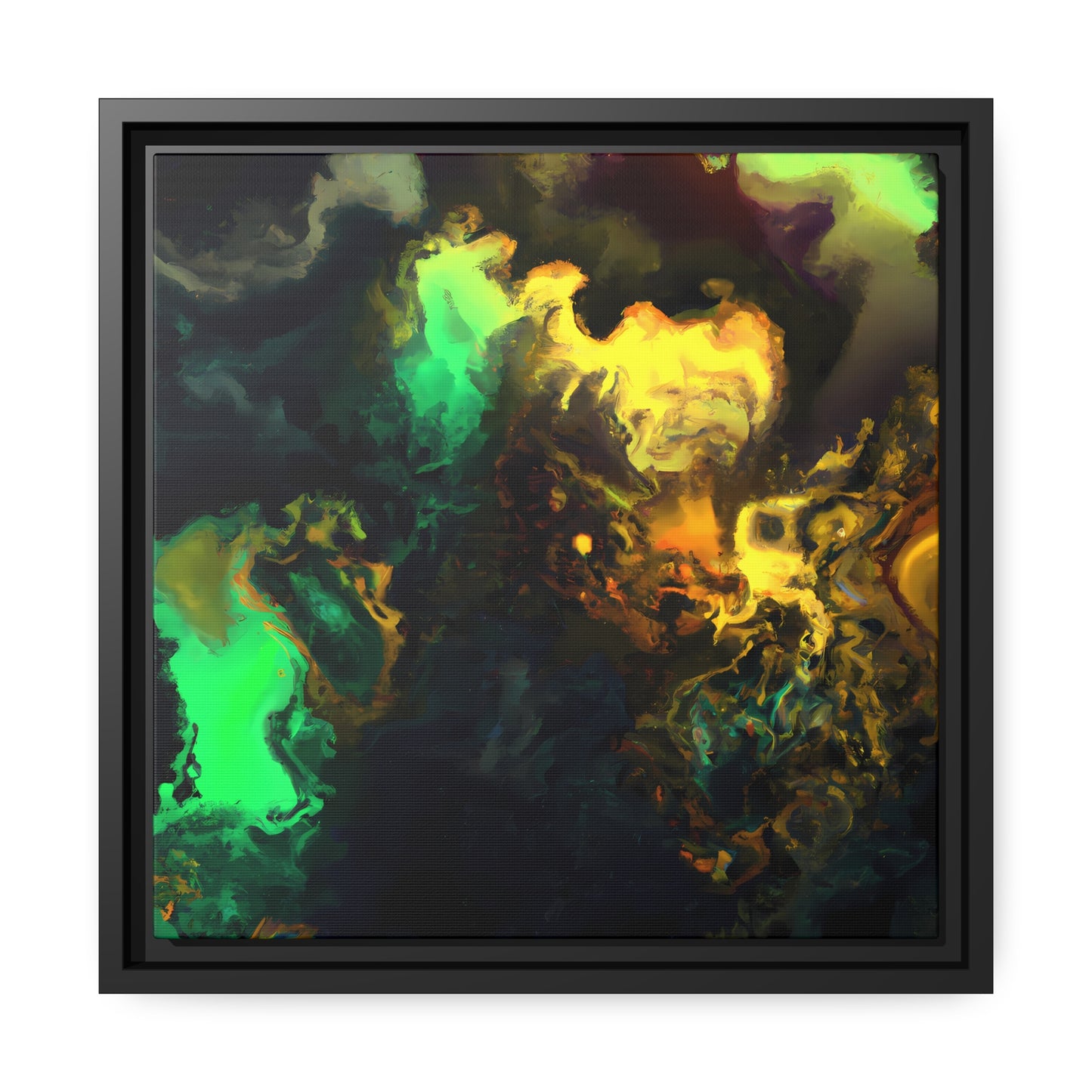 Quantum Euphoria 4 - on Framed Canvas