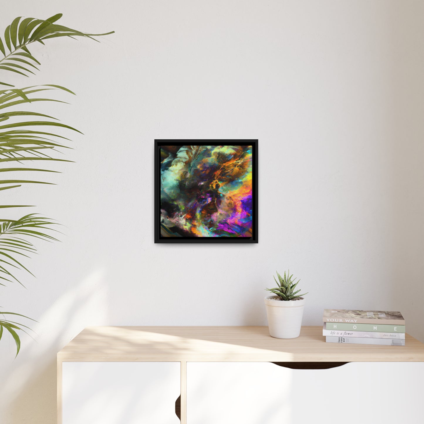 Quantum Euphoria 6 - on Framed Canvas