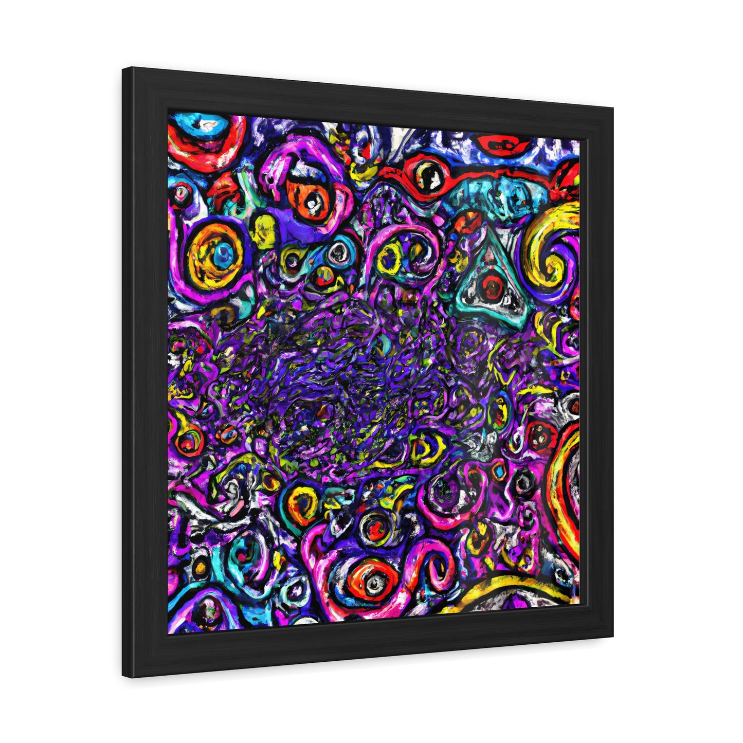 Fabstract 116 - on Framed Print