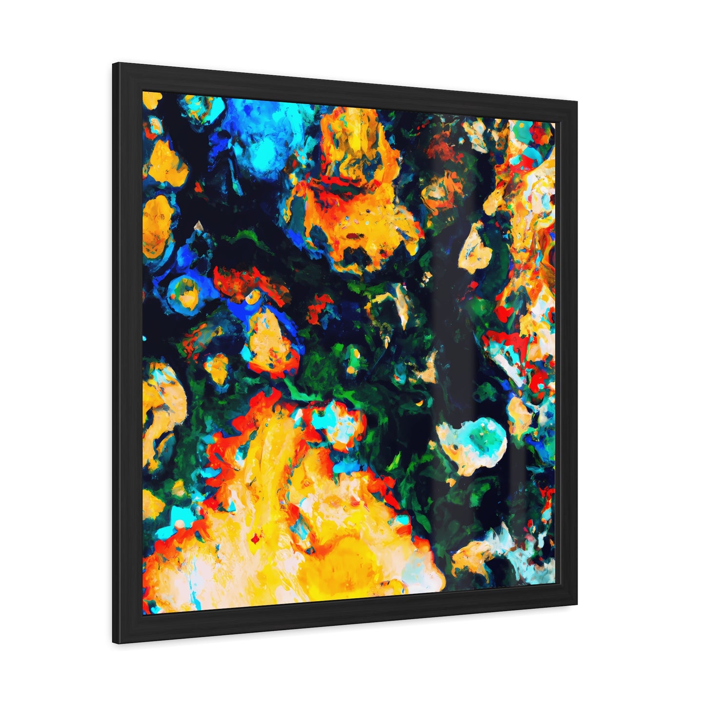 Fabstract 89 - on Framed Print