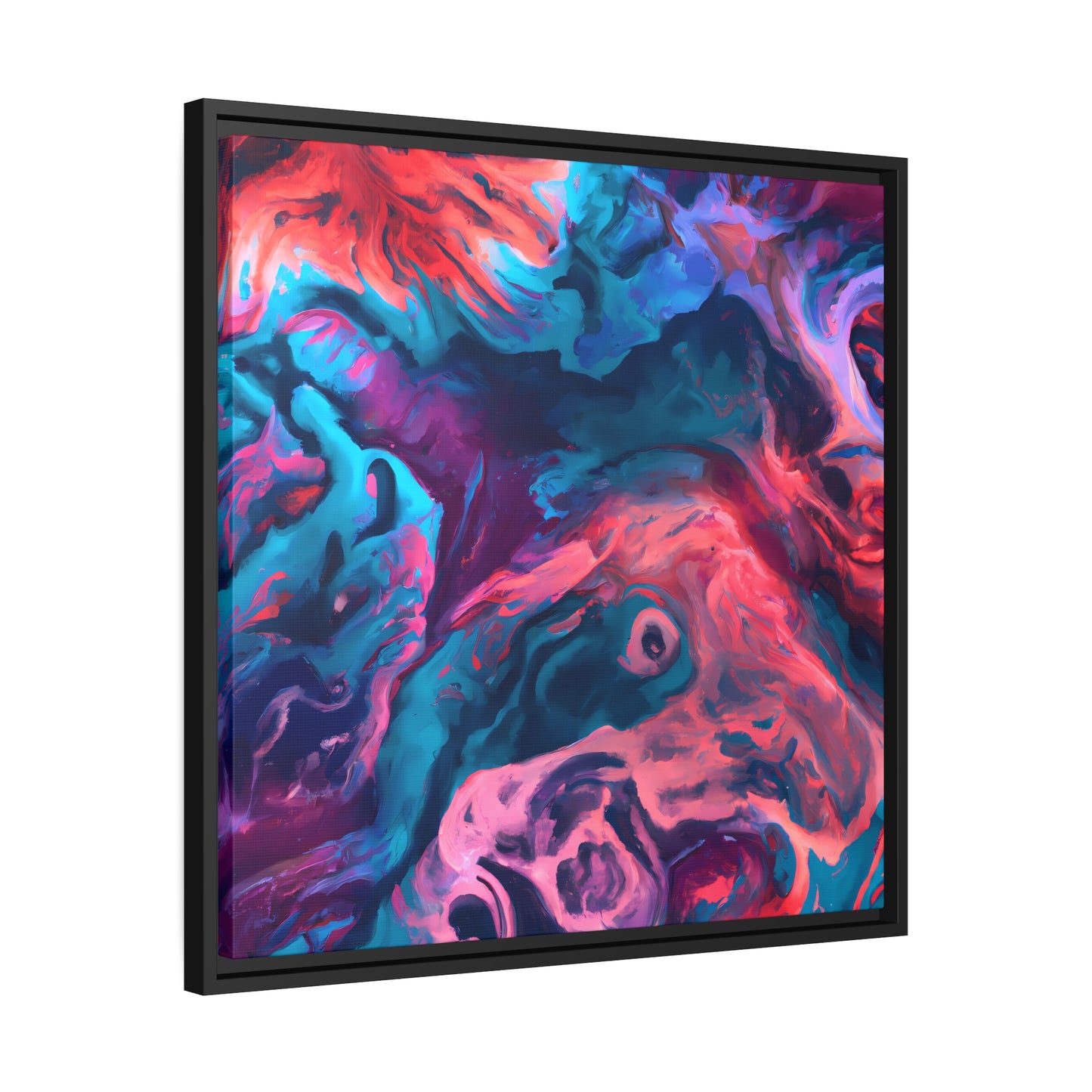 Quantum Euphoria 16 - on Framed Canvas