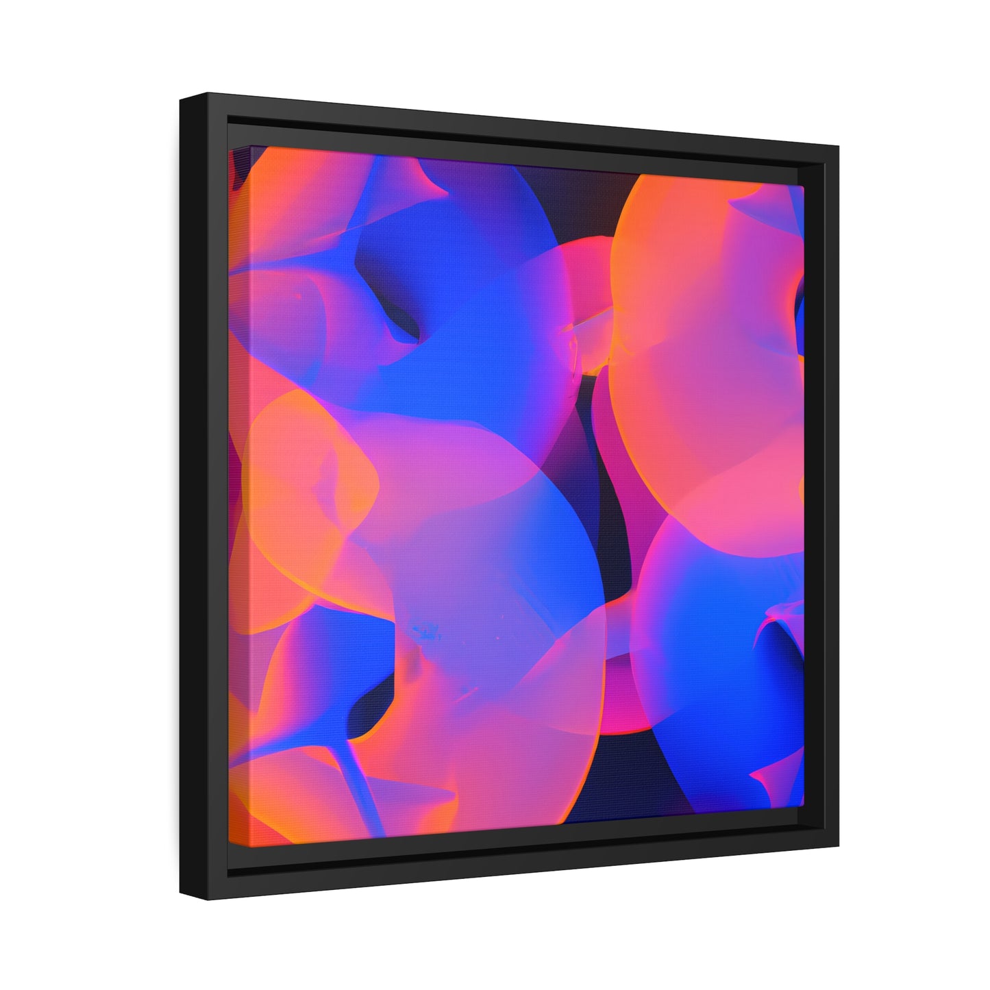 Neon Nexus 8 - on Framed Canvas