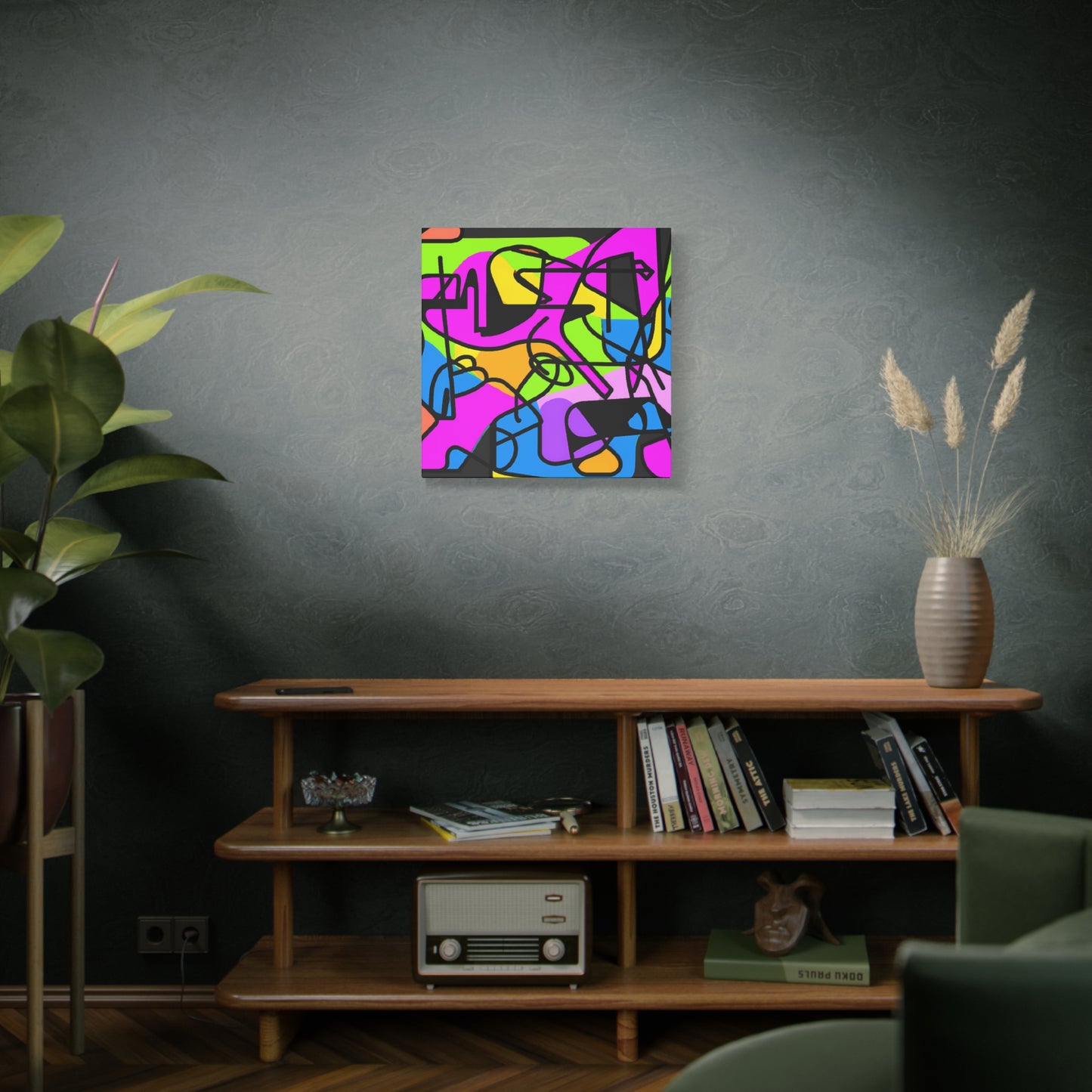 Fabstract 3 - on Canvas