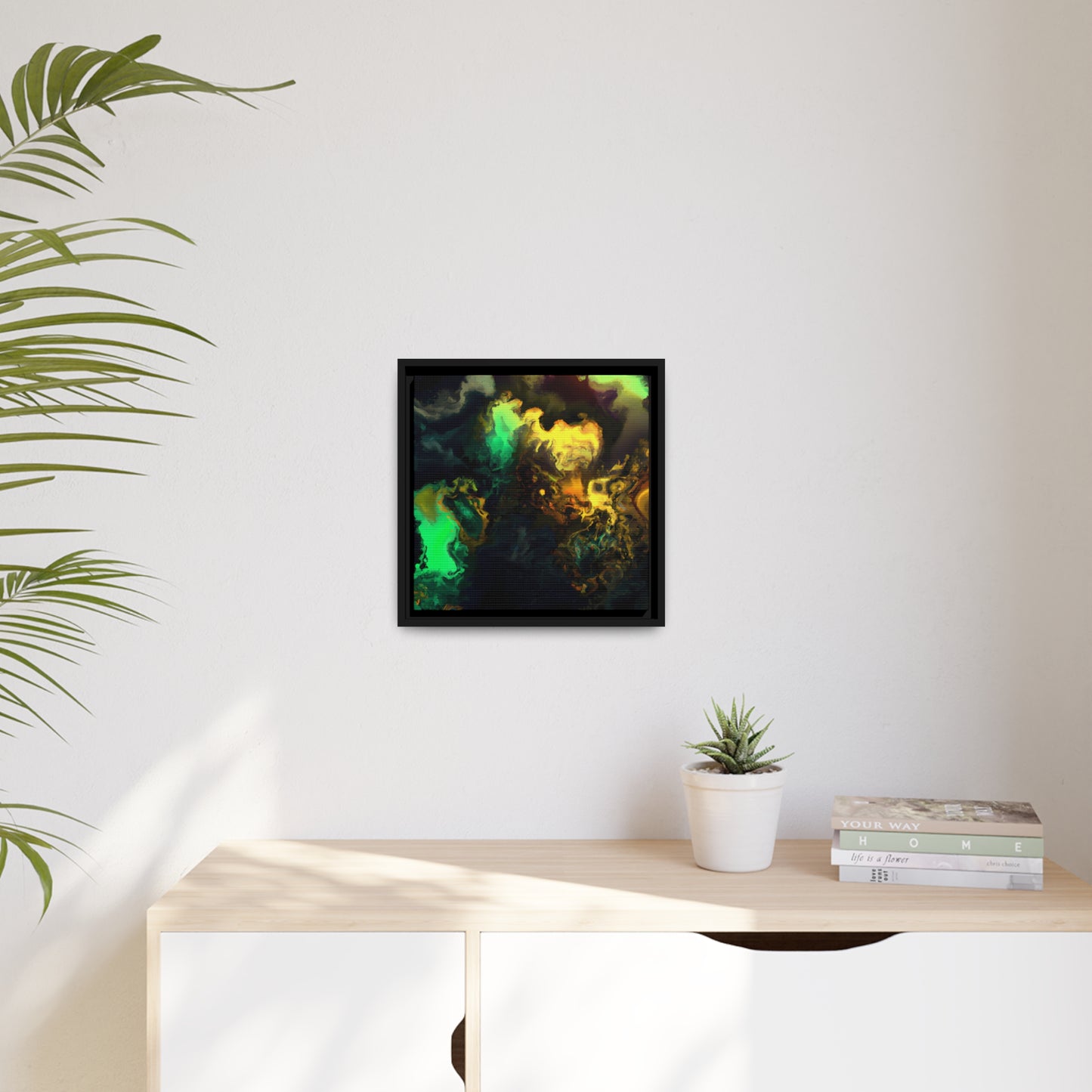 Quantum Euphoria 4 - on Framed Canvas