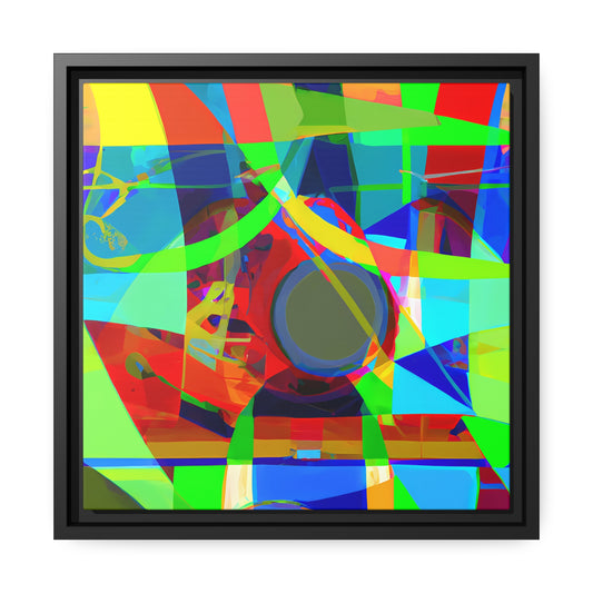 Future Graffiti 11 - on Framed Canvas