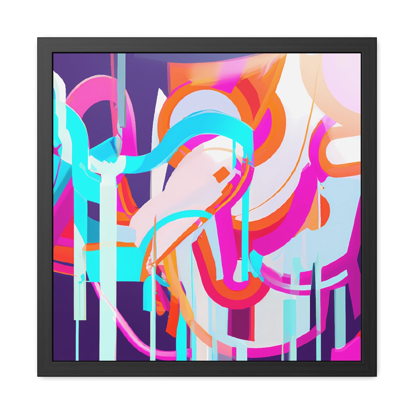 Future Graffiti 1 - on Framed Print