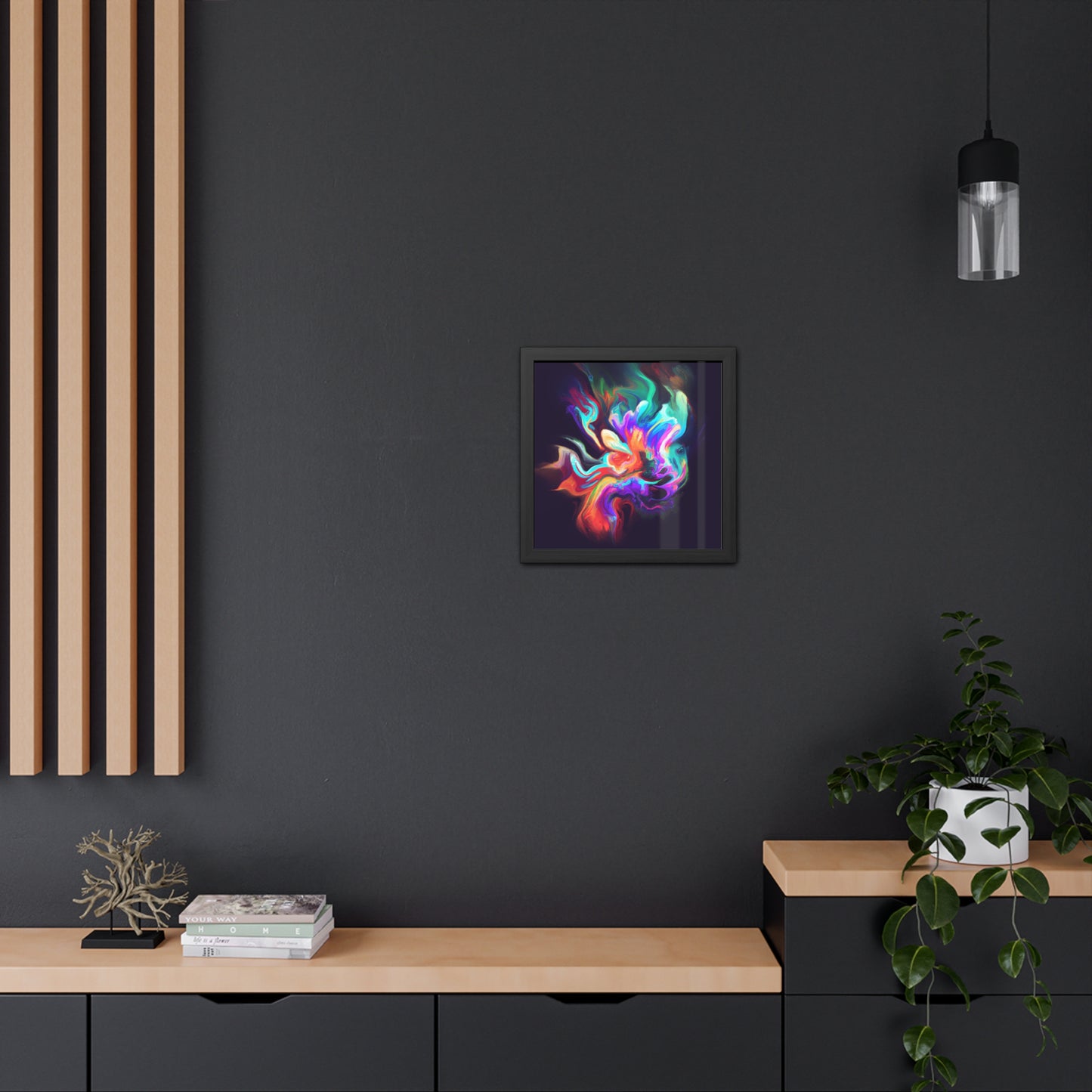 Quantum Euphoria 1 - on Framed Print