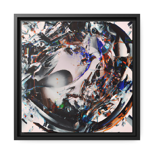 Temporal Flux 17 - on Framed Canvas