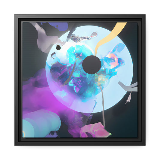 Neon Nexus 5 - on Framed Canvas