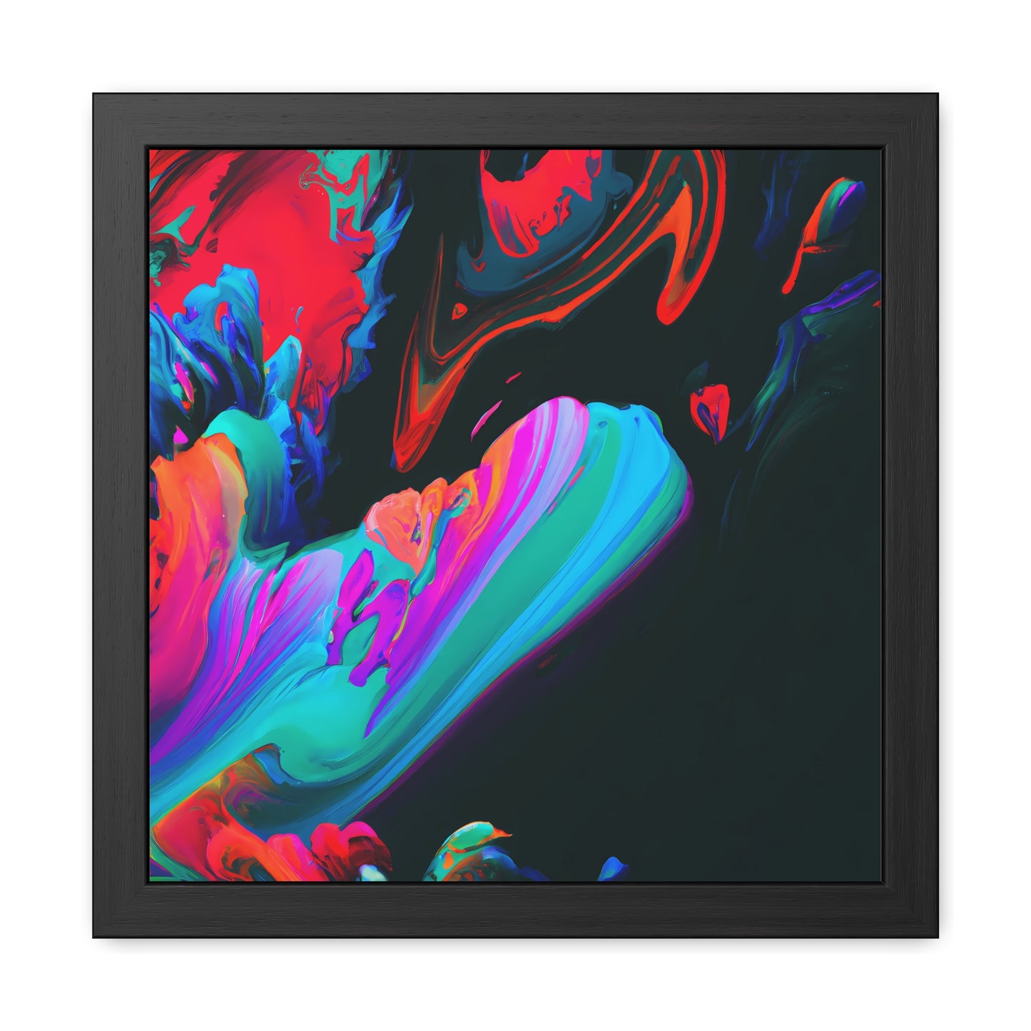 Fabstract 49 - on Framed Print