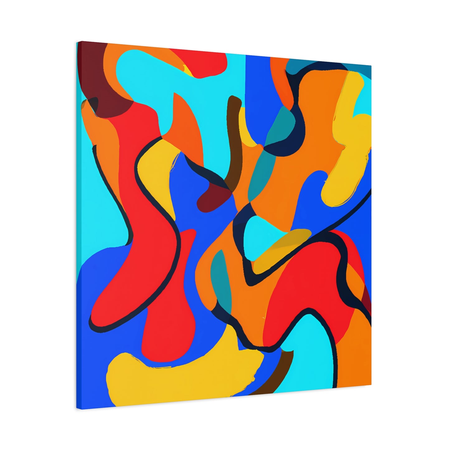 Fabstract 6 - on Canvas