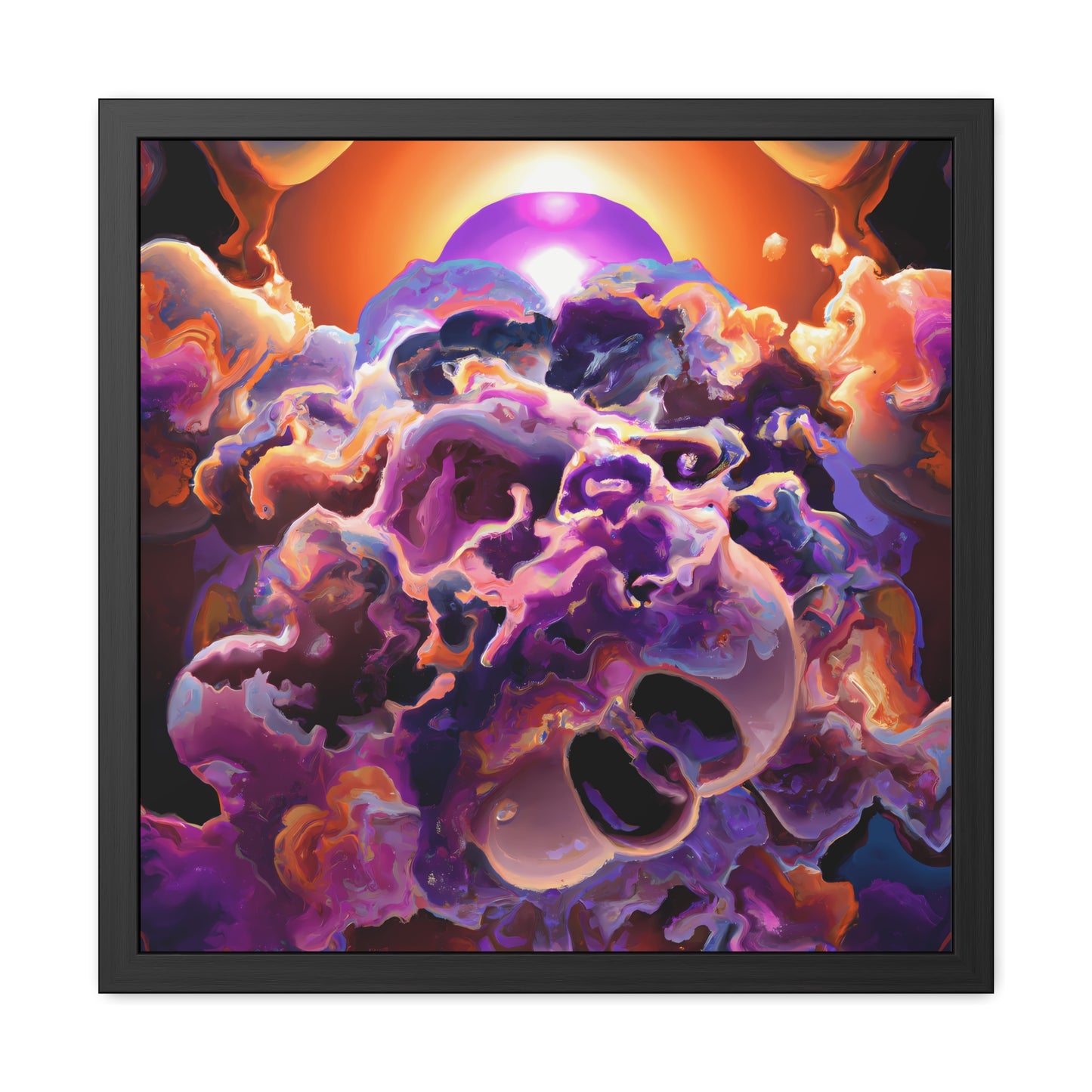 Temporal Flux 11 - on Framed Print