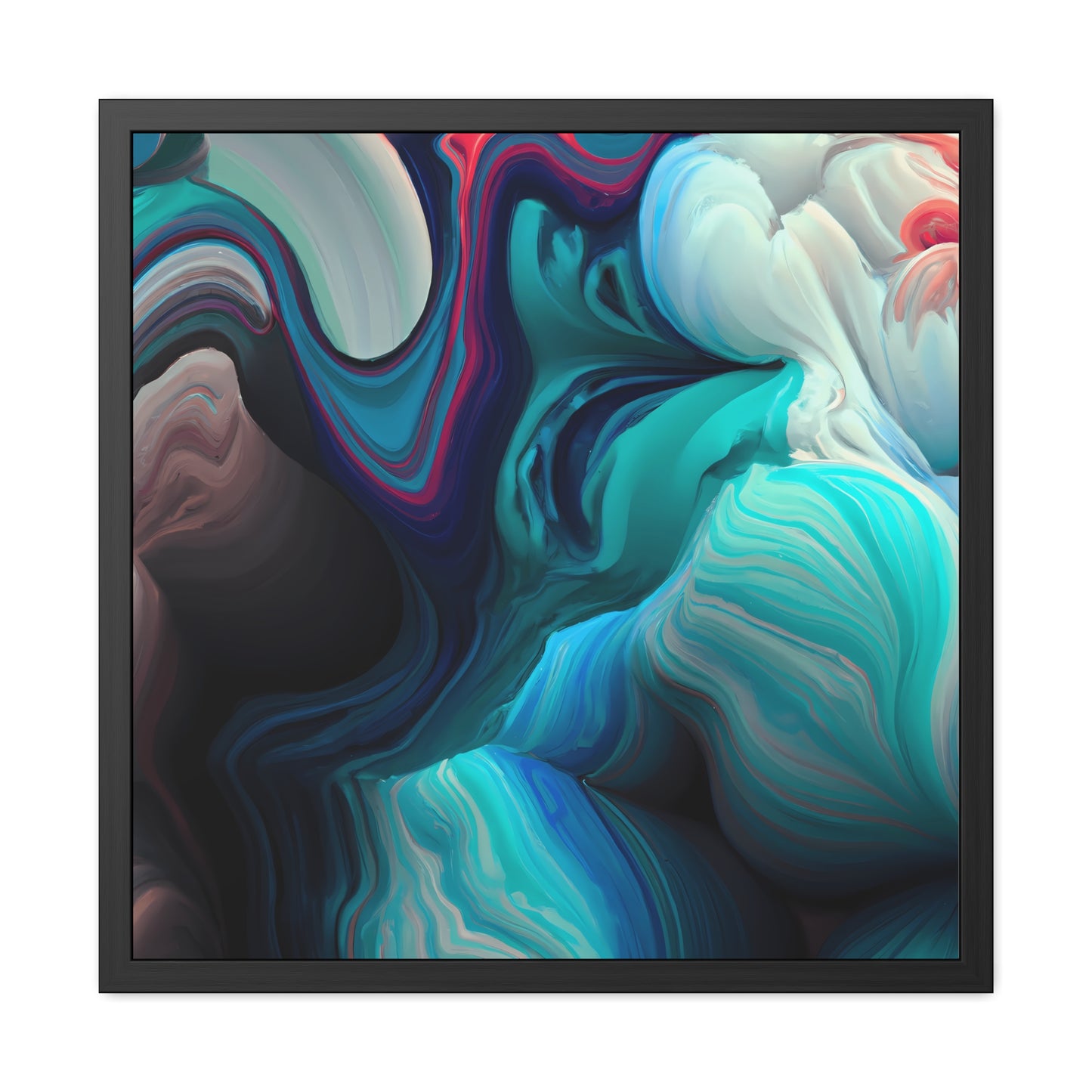 Quantum Euphoria 19 - on Framed Print