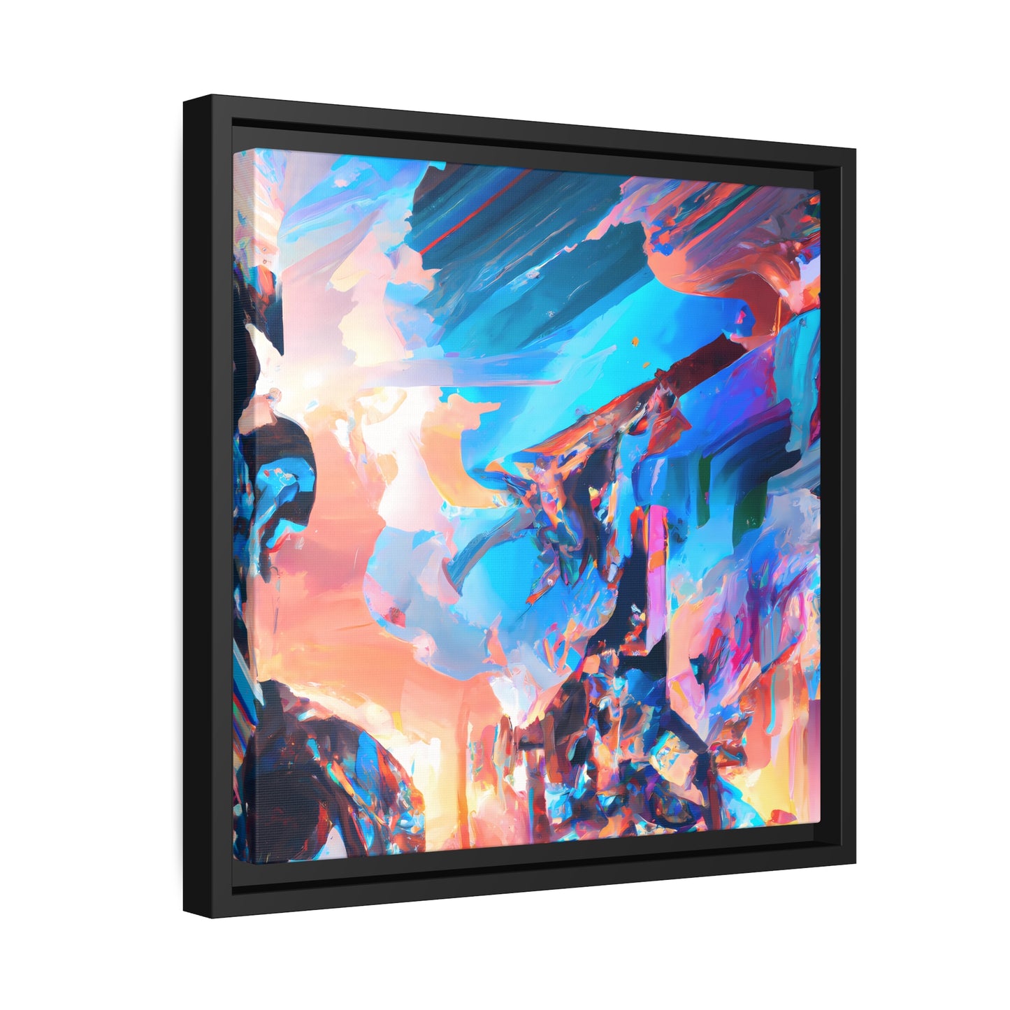 Temporal Flux 1 - on Framed Canvas