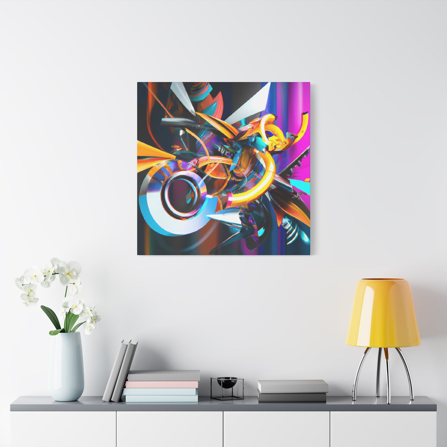 Temporal Flux 20 - on Canvas