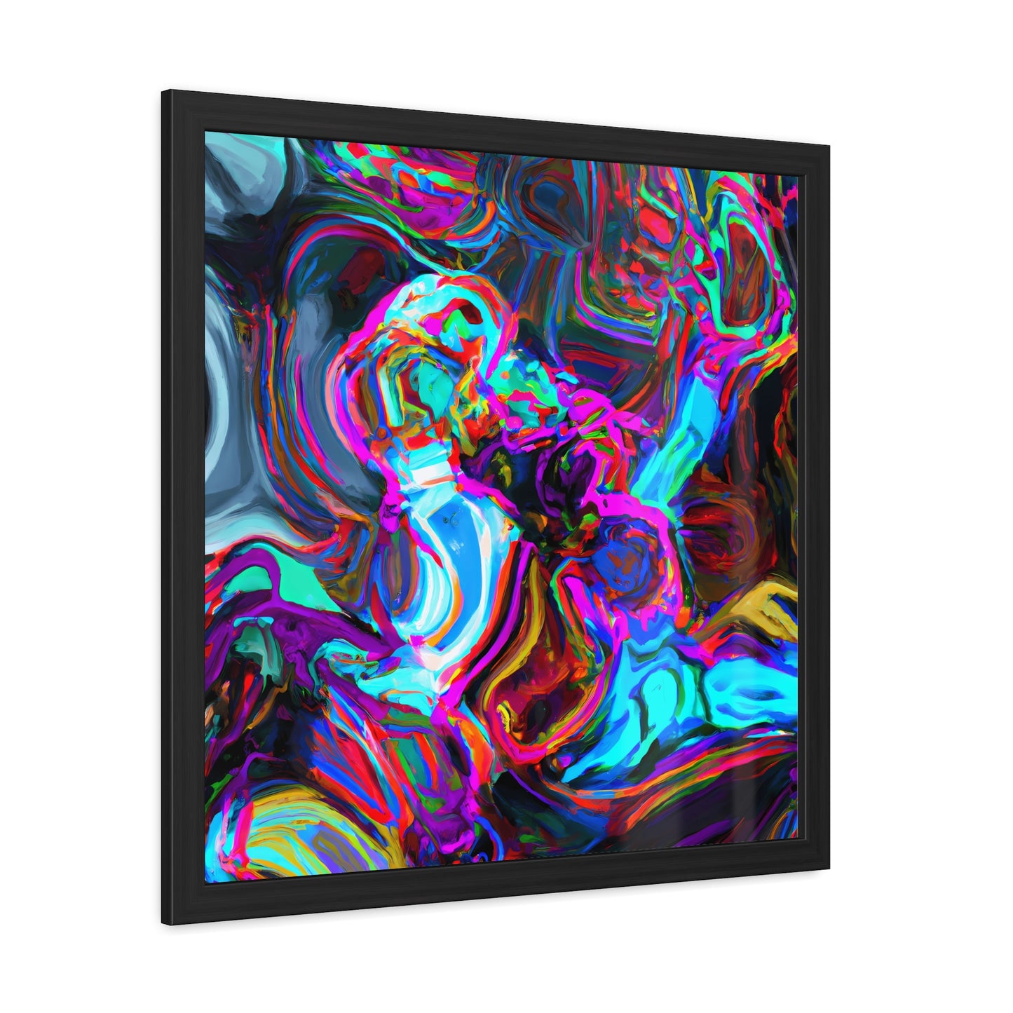 Fabstract 99 - on Framed Print