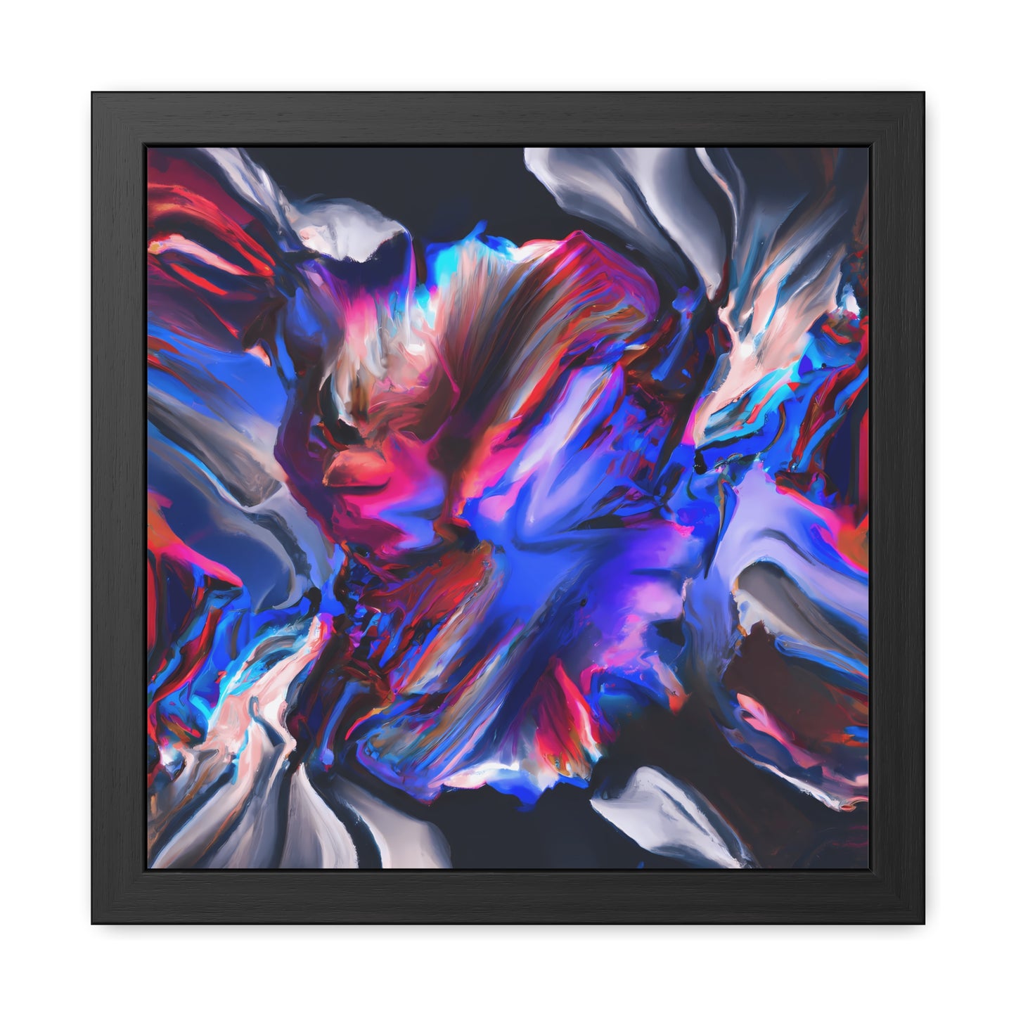 Fabstract 95 - on Framed Print