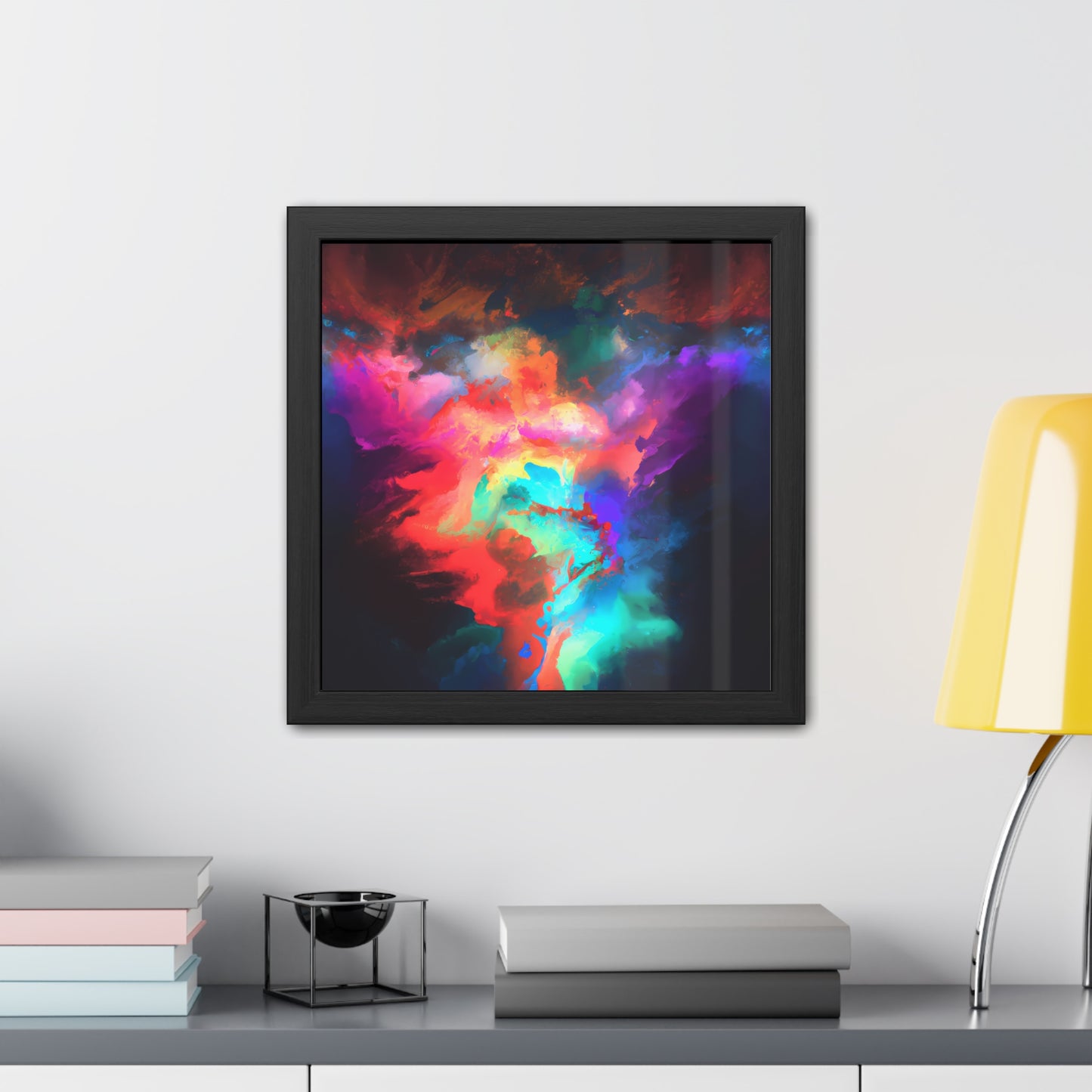 Quantum Euphoria 18 - on Framed Print